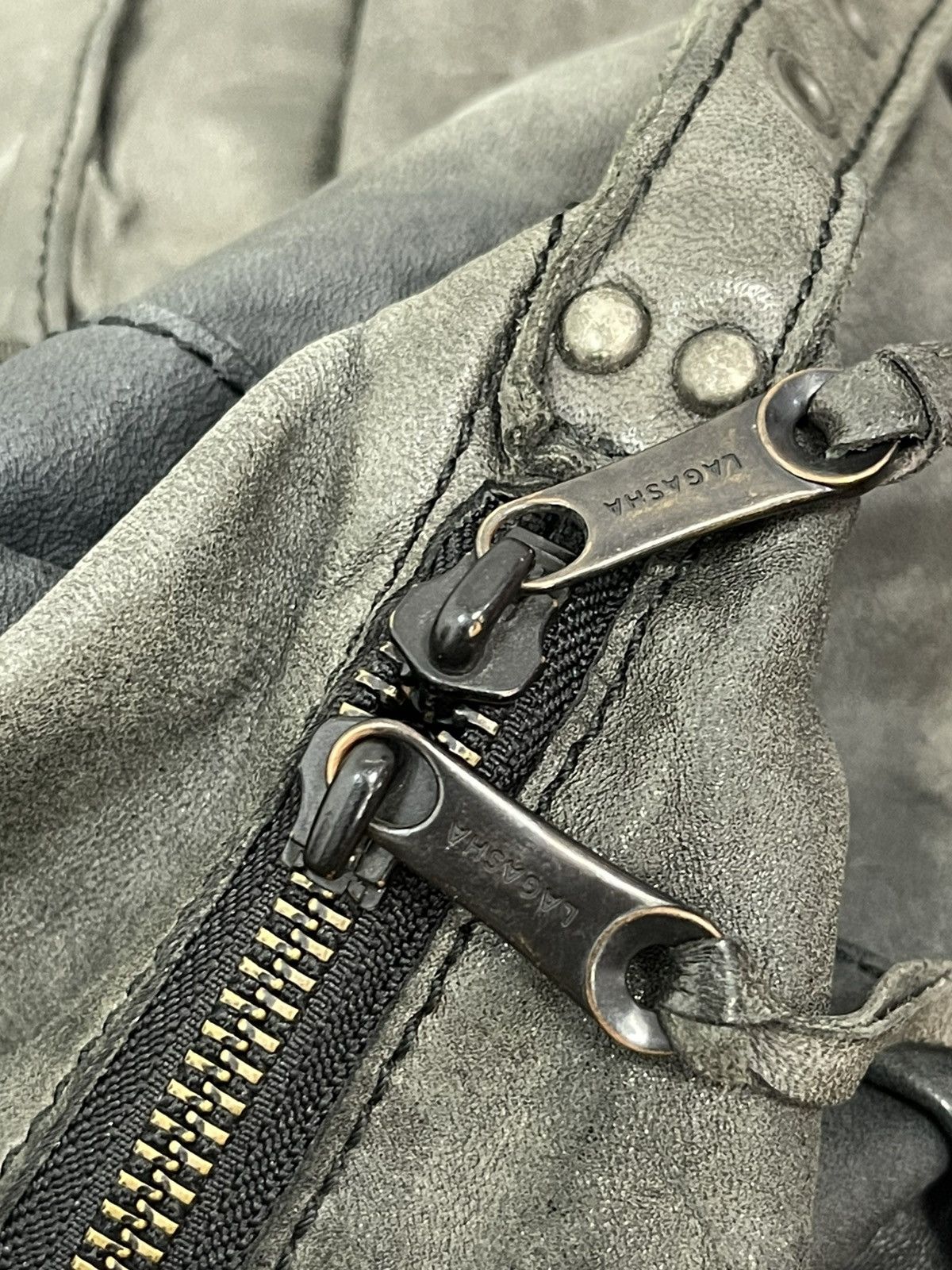 Genuine Leather Full Leather Lagasha Japan East/West Bag 1🟩5 Size ONE SIZE - 22 Thumbnail