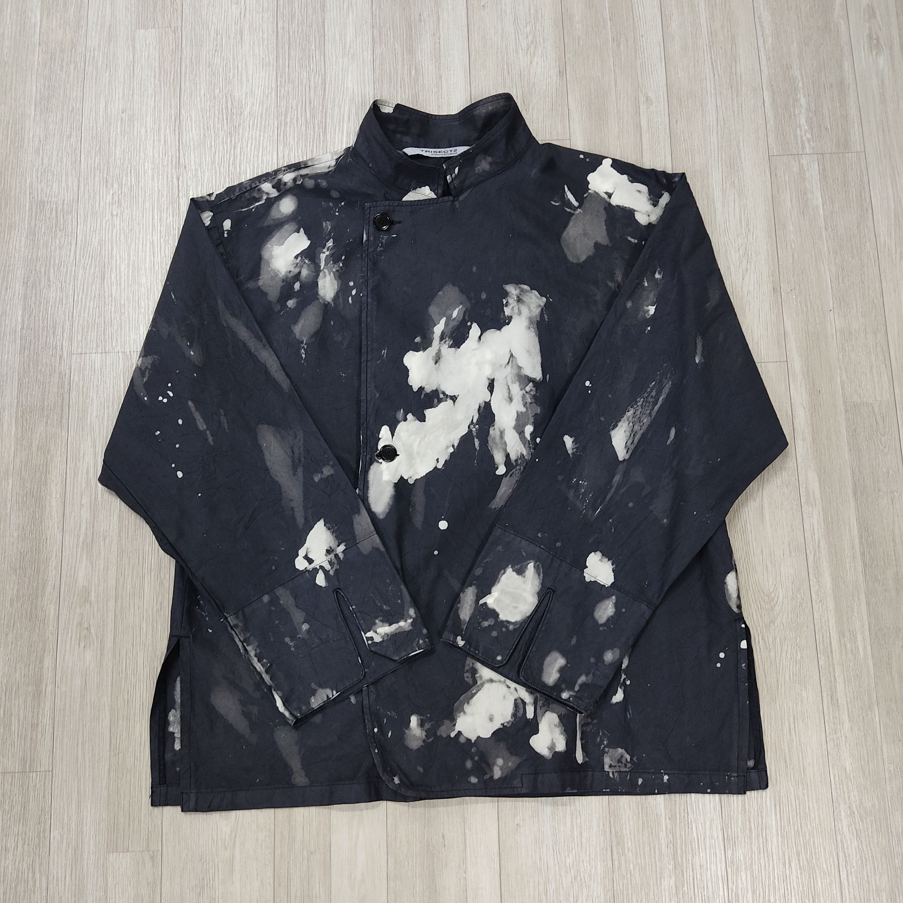 Japanese Brand JOURNAL STANDARD TRISECT 2 Tie-dyed Paint Junk Cook Jacket Size US L / EU 52-54 / 3 - 6 Thumbnail