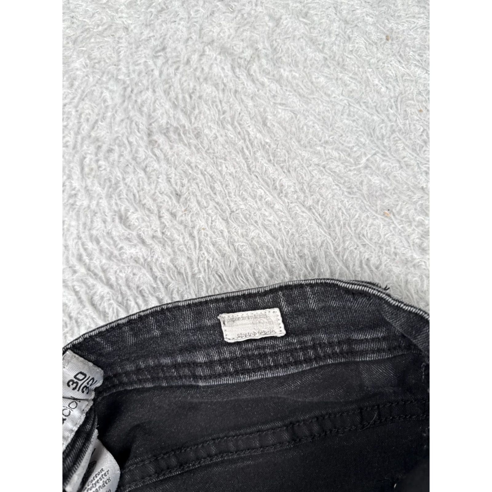 Vintage VINTAGE Paperdenim & Cloth Jeans Womens 30 Black Denim Mid Rise Cotton Blend 29x30 Size 30" / US 8 / IT 44 - 7 Thumbnail