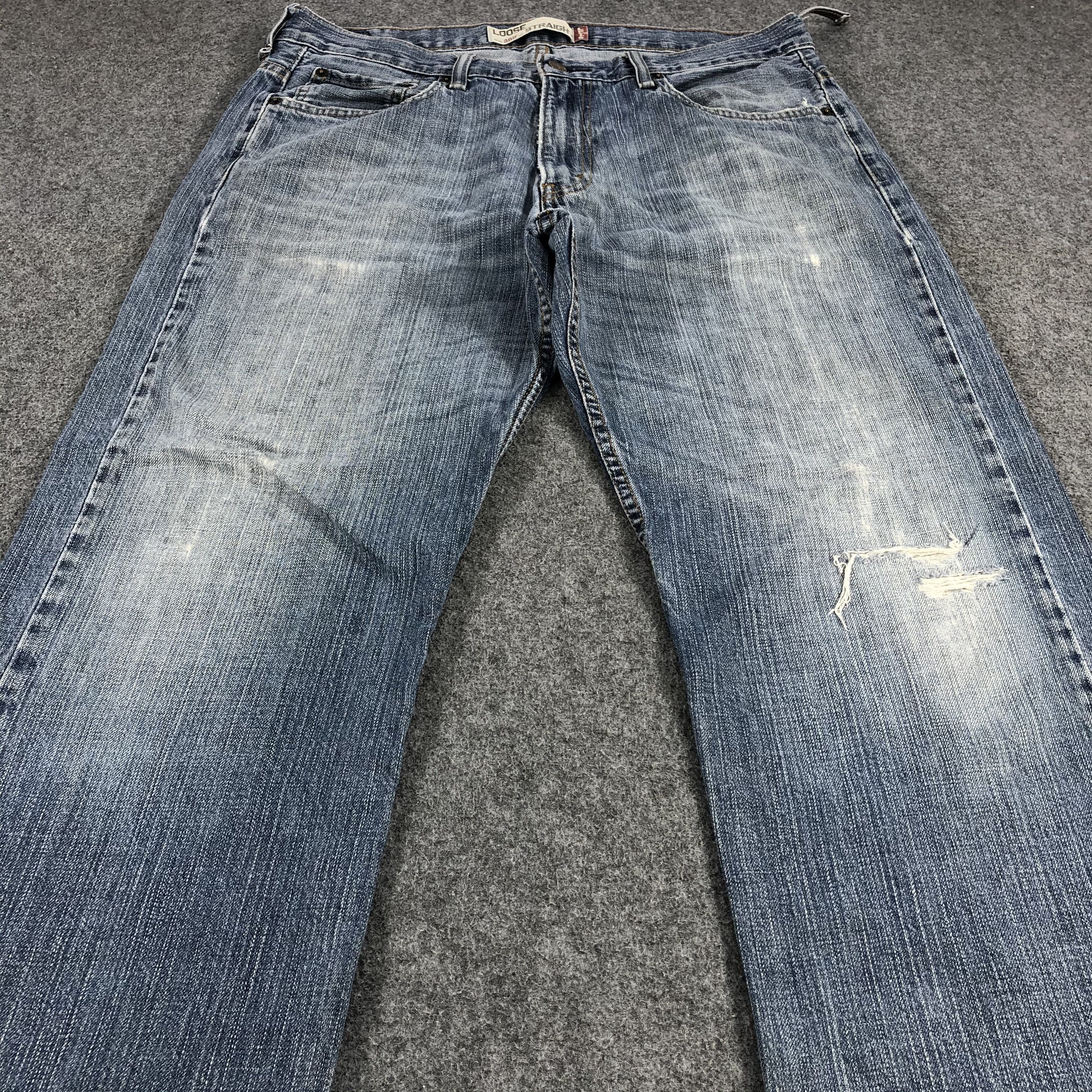 Levi's × Vintage Vintage Levis 569 Loose Jeans-JM1288 Size US 36 / EU 52 - 3 Thumbnail
