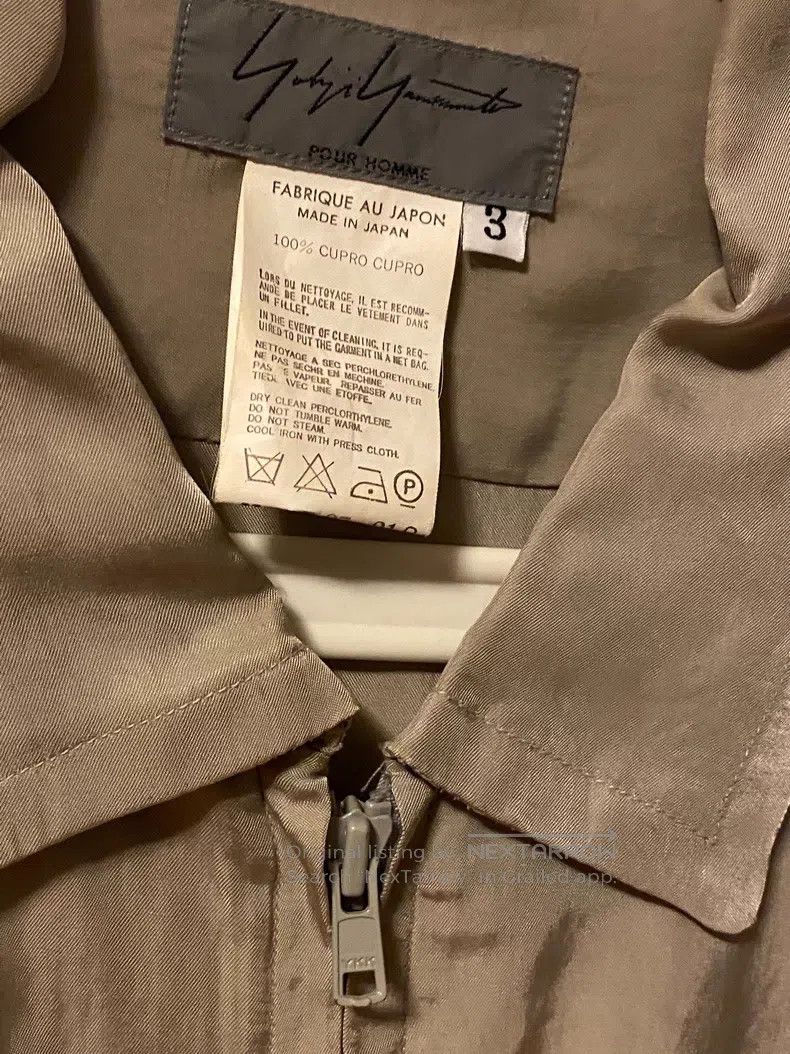 Yohji Yamamoto Yohji Yamamoto Polo Work Collar shirt Size US L / EU 52-54 / 3 - 3 Thumbnail