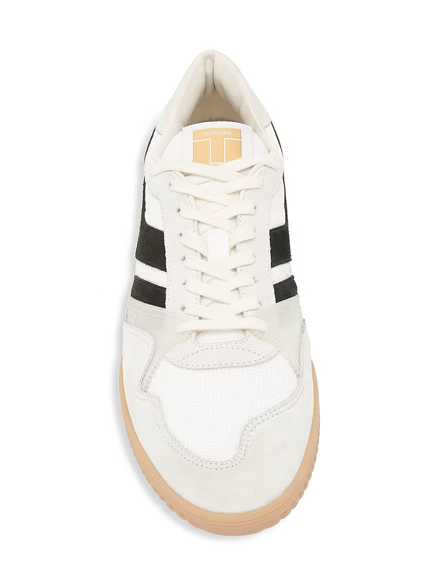 Tom Ford os11x0226 Size: 12 TF / Low-Top Sneakers in White/Black Size US 12 / EU 45 - 5 Thumbnail