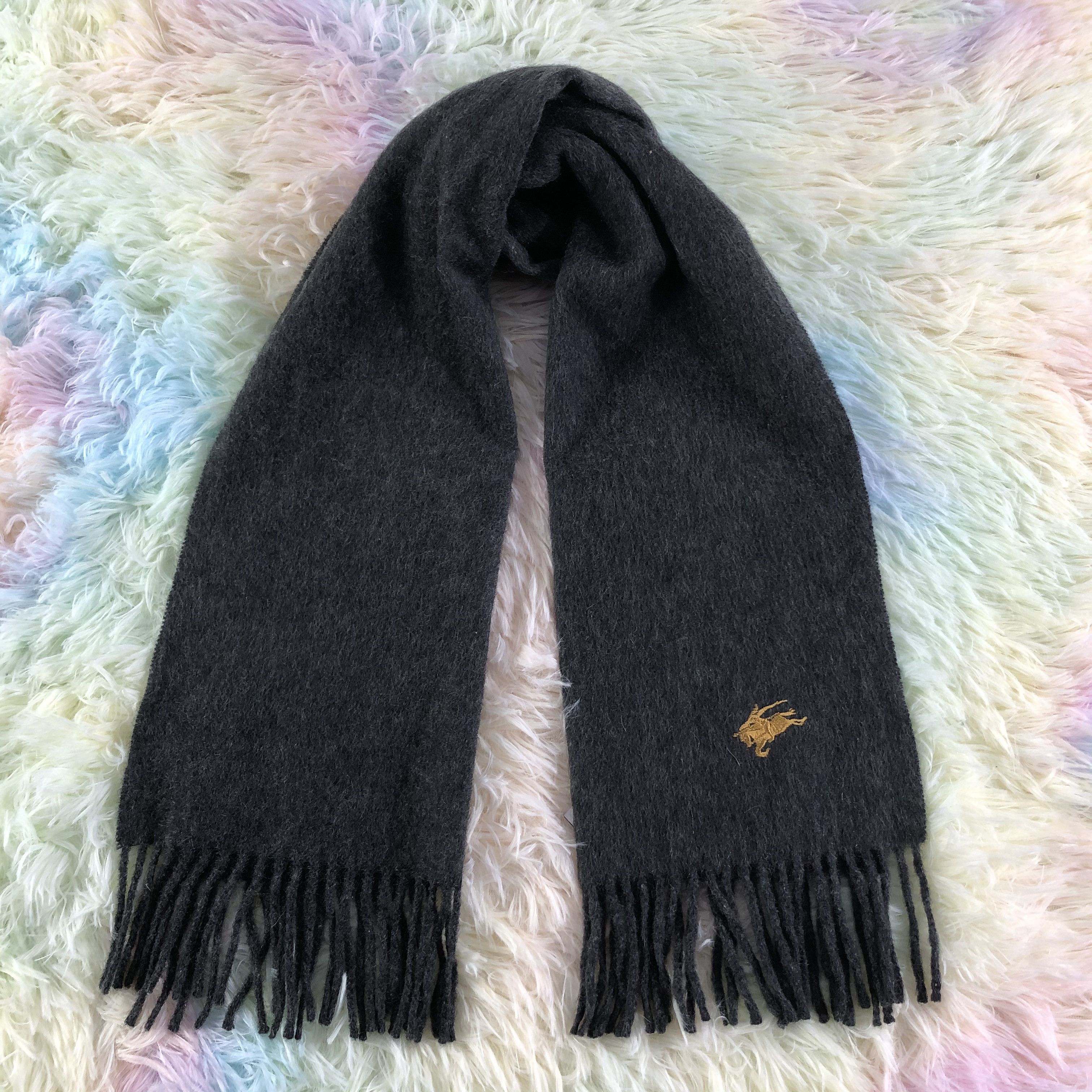 Burberry × Vintage Burberry Scarf / Muffler / Neckwear - KM177 Size ONE SIZE - 1 Thumbnail