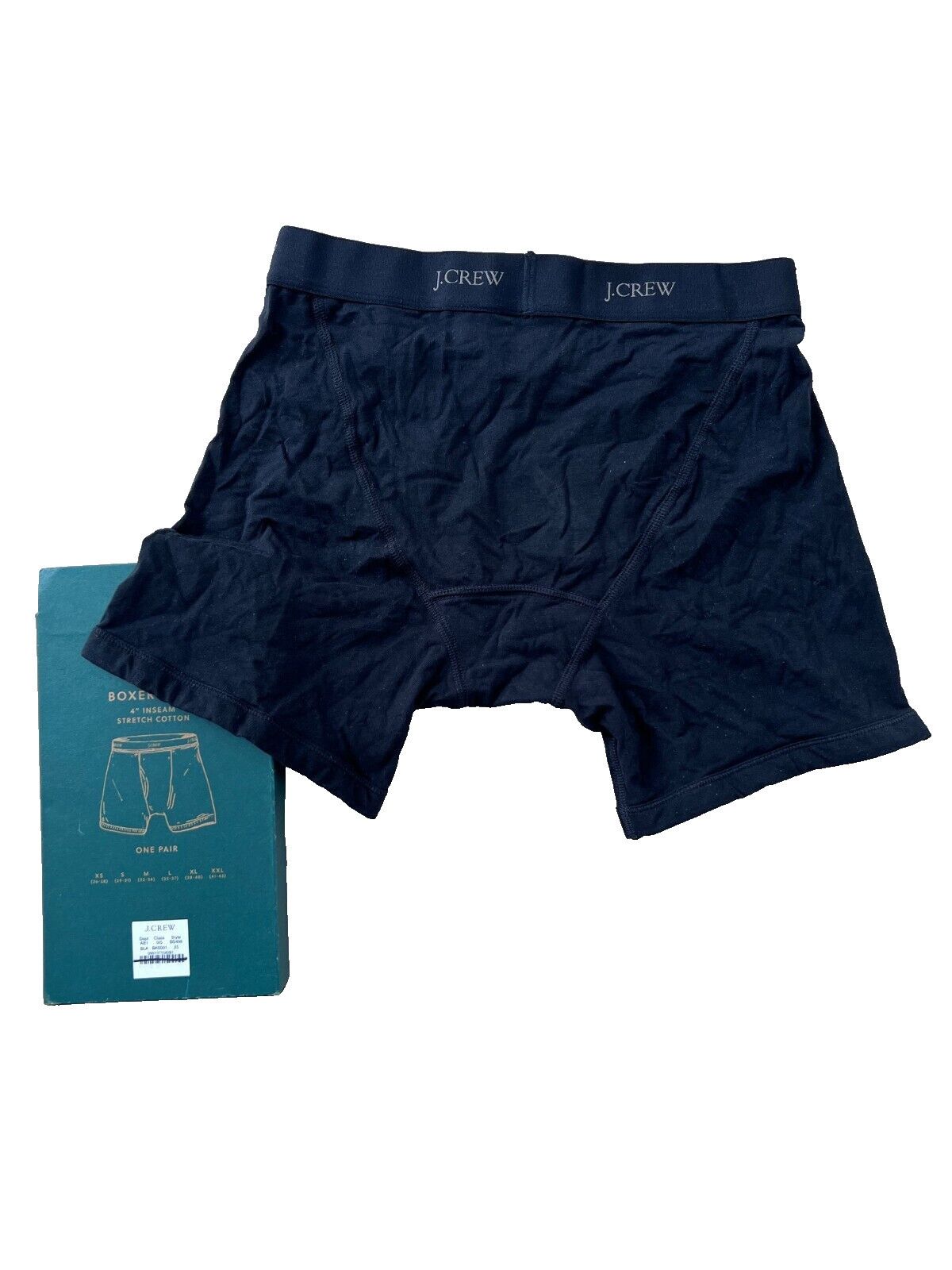 J.Crew J. Crew Boxer Brief Black ( XS ) Size ONE SIZE - 2 Thumbnail