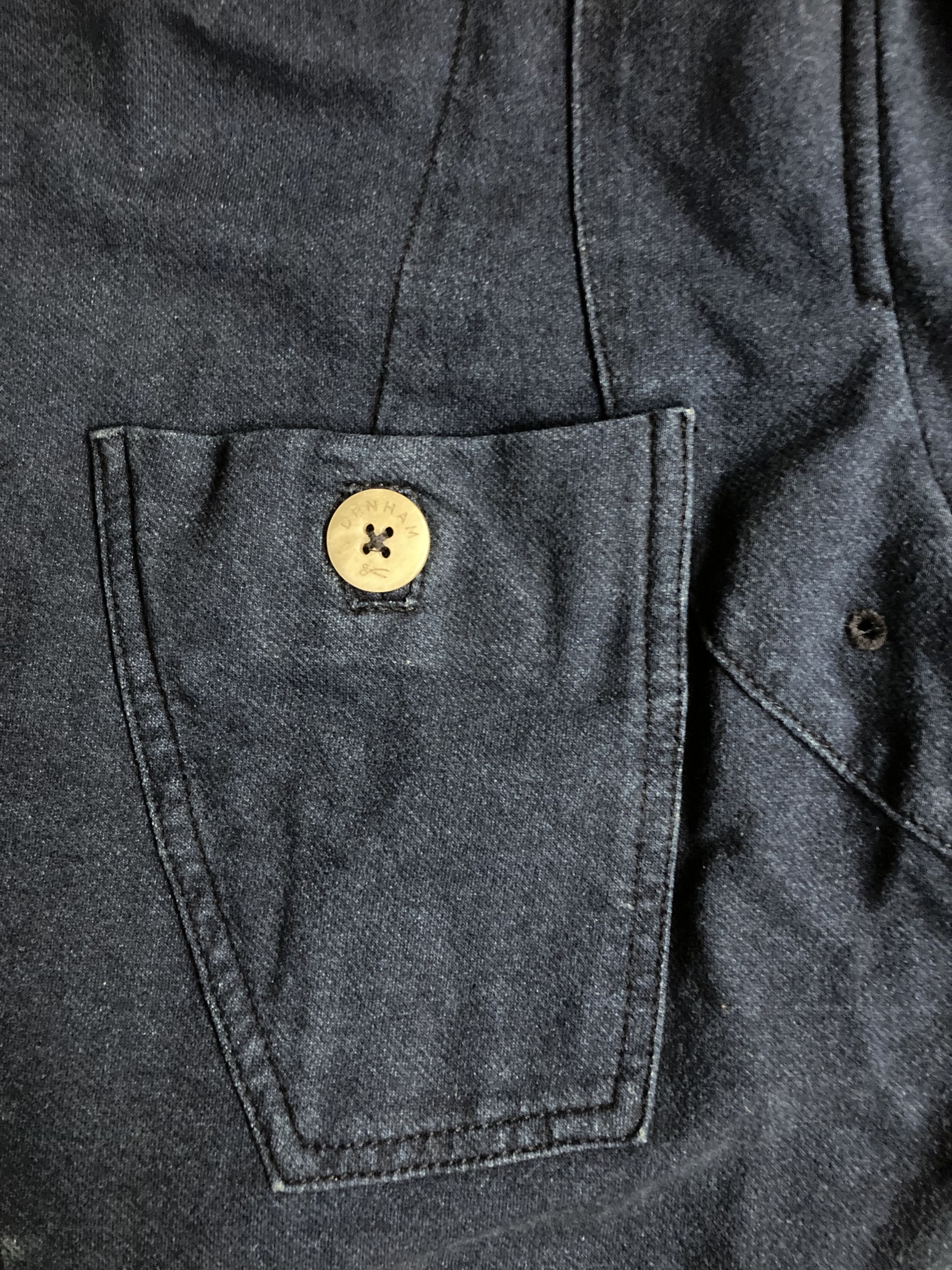 DENHAM × Japanese Brand Japan Used Type Denham Denim Tailored Jacket Stretch Indigo Size US M / EU 48-50 / 2 - 4 Thumbnail
