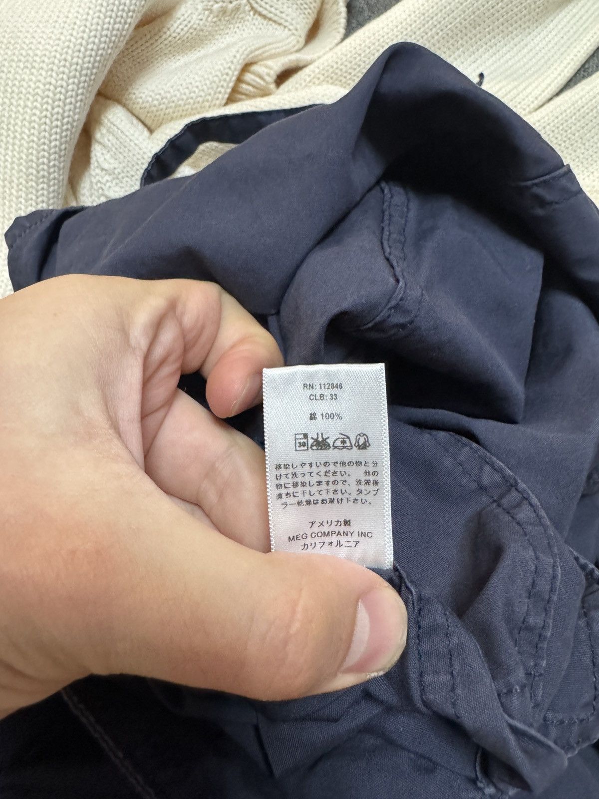 Monitaly Monitaly navy blue cotton made in USA overall size S Size US 30 / EU 46 - 16 Thumbnail