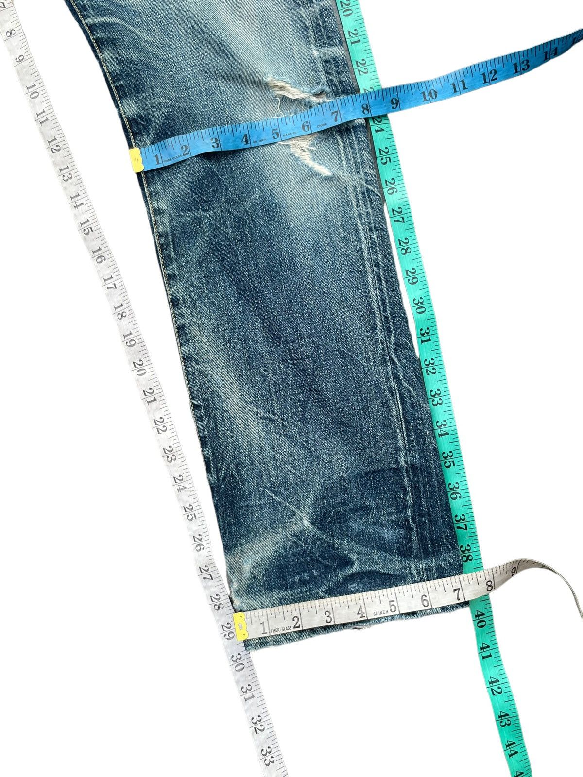 Paul Smith Red Ear Paul Smith Red Ear Faded Distresed Denim Size US 32 / EU 48 - 24 Thumbnail