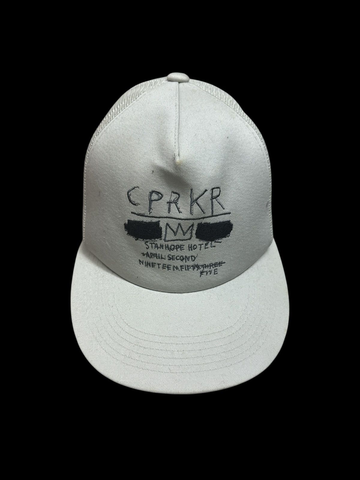 Jean-Michel Basquiat JEAN MICHEL BASQUIAT X UNIQLO TRUCKER CAP HAT Size ONE SIZE - 1 Thumbnail