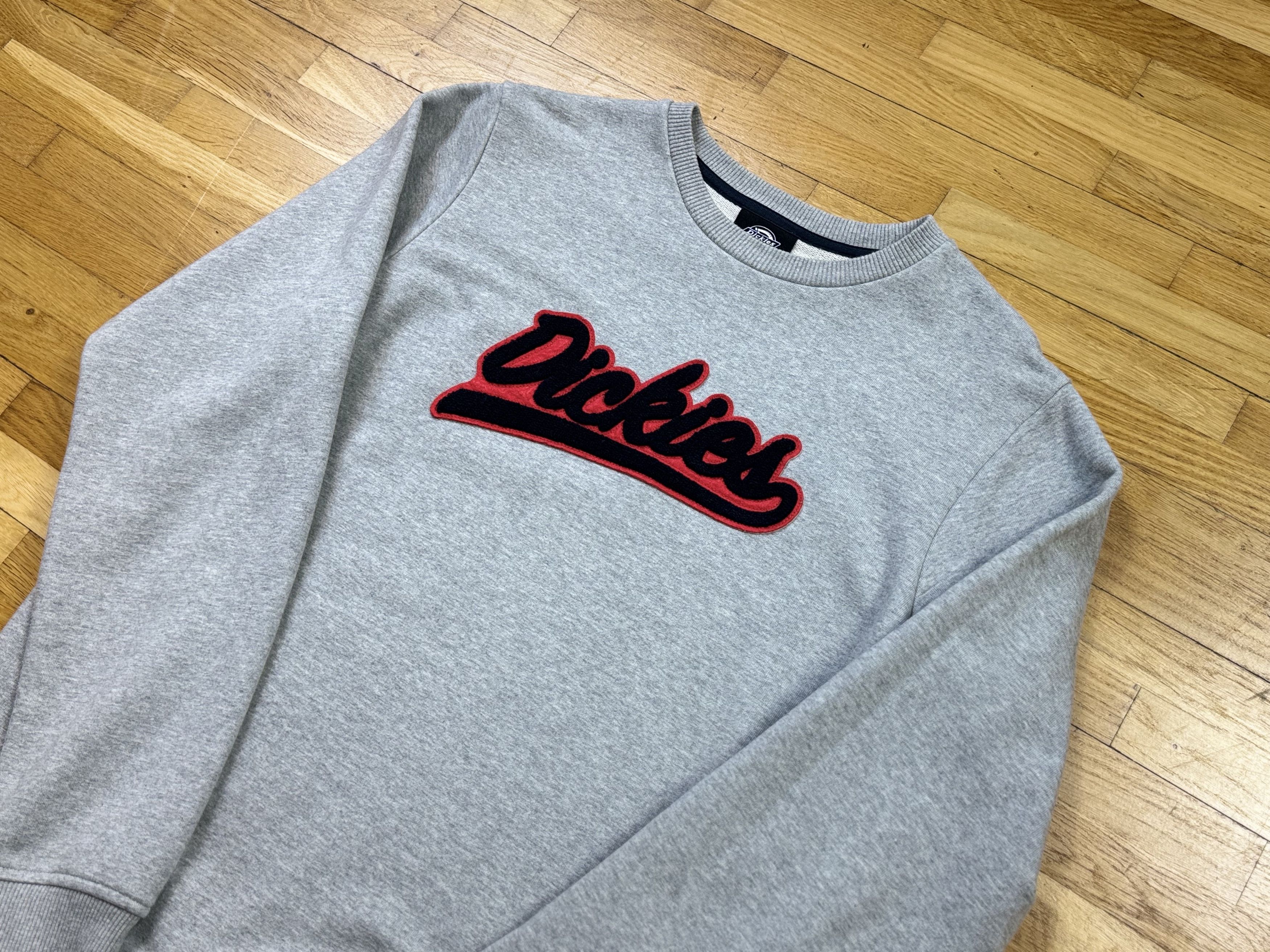 Dickies Vintage gray sweatshirt DICKIES Big red/black logo Size US M / EU 48-50 / 2 - 3 Thumbnail