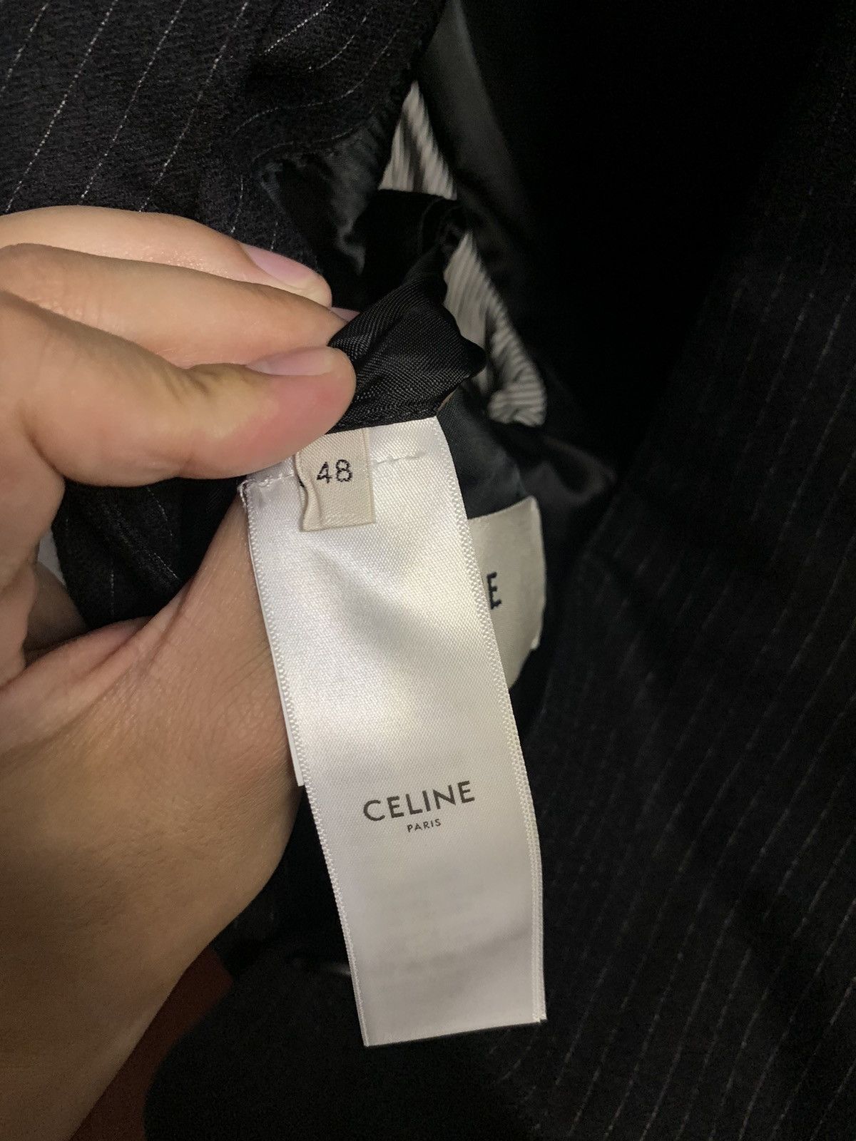 Celine Celine 2022FW Star-collar Striped blazer Size US M / EU 48-50 / 2 - 5 Thumbnail