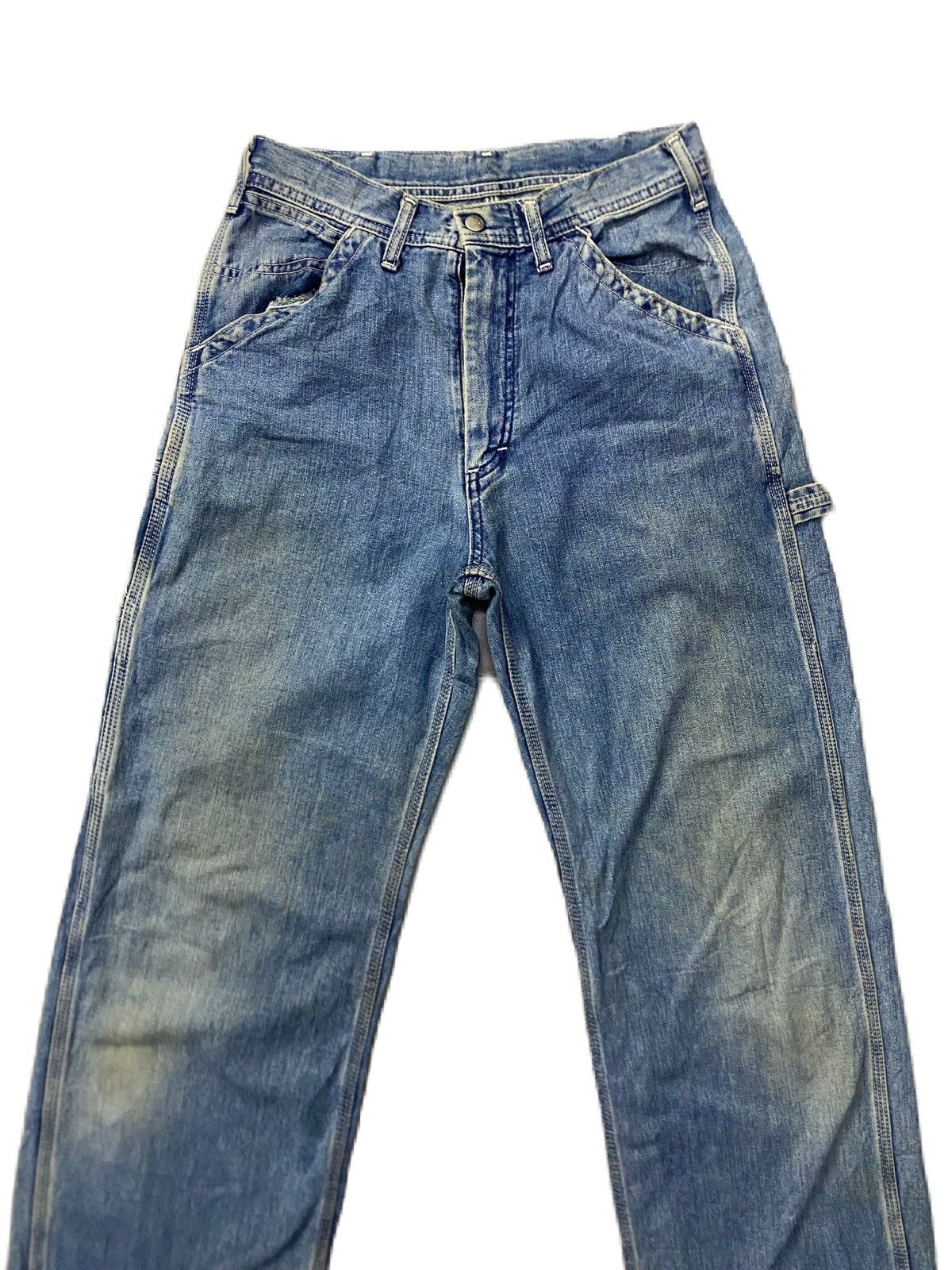 Lee × Vintage Vintage Lee Riders Sanforized Distressed Denim Carpenter Size US 29 - 5 Thumbnail