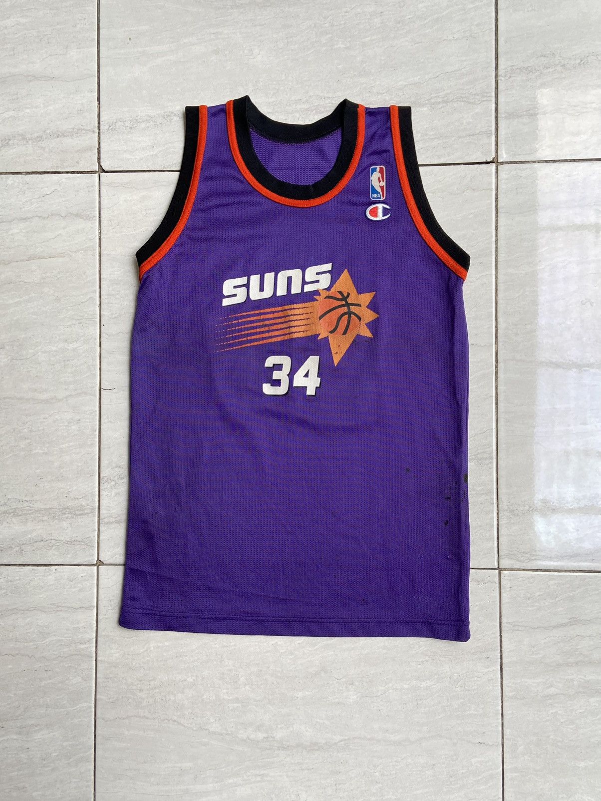 Champion × NBA NBA x CHAMPION Suns Barkley 34 Jersey Size US XS / EU 42 / 0 - 1 Thumbnail