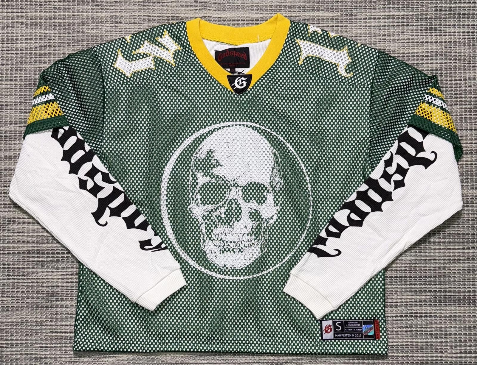 Godspeed Green/Yellow TD Layered Men's Long Sleeve Jersey