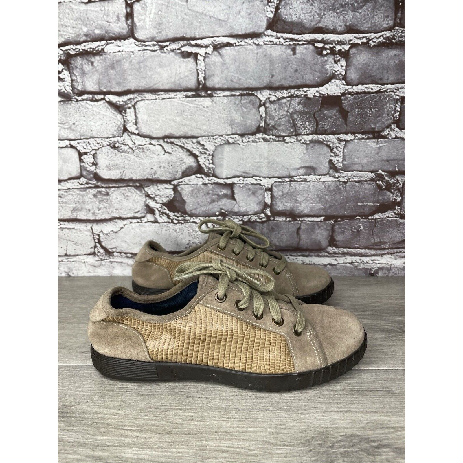 Cole Haan Cole Haan Taupe Suede Leather Lace Up Comfort Casual Shoes W Size US 6 / IT 36 - 4 Thumbnail