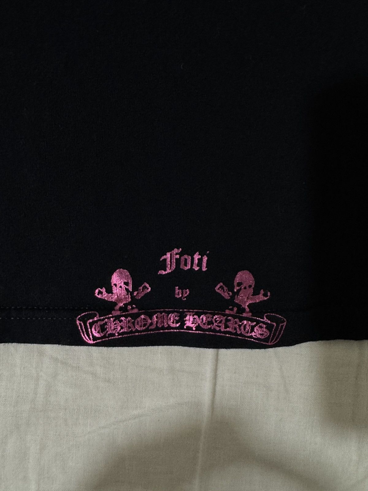 Chrome Hearts RARE Foti Chrome Hearts baby tee Size S / US 4 / IT 40 - 4 Thumbnail