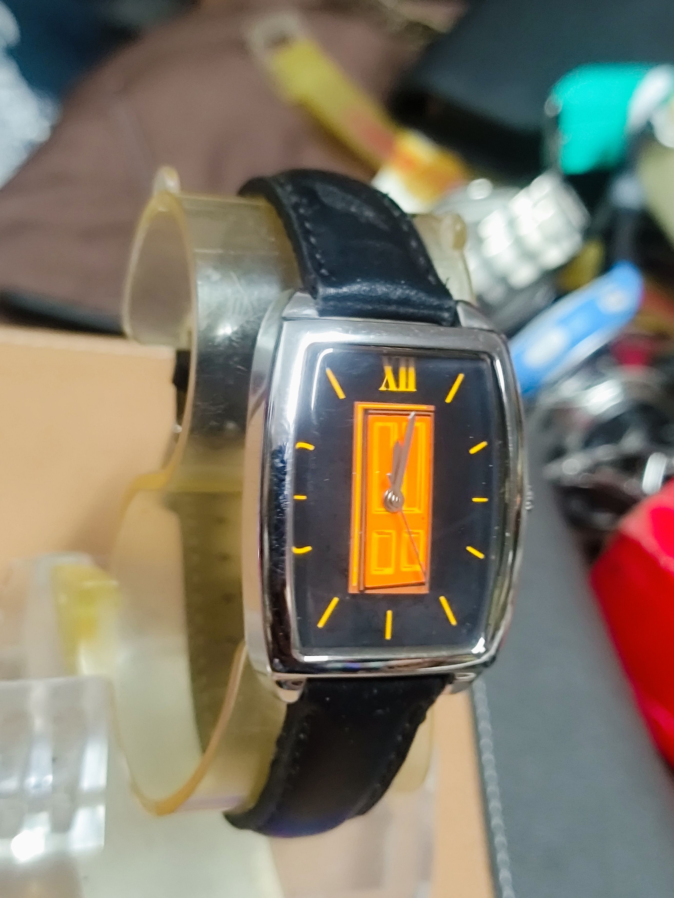 Japanese Brand Vintage 💥 Streetwear Watch by SMI AWARD JAPAN ENGINE WATCH Size ONE SIZE - 4 Thumbnail
