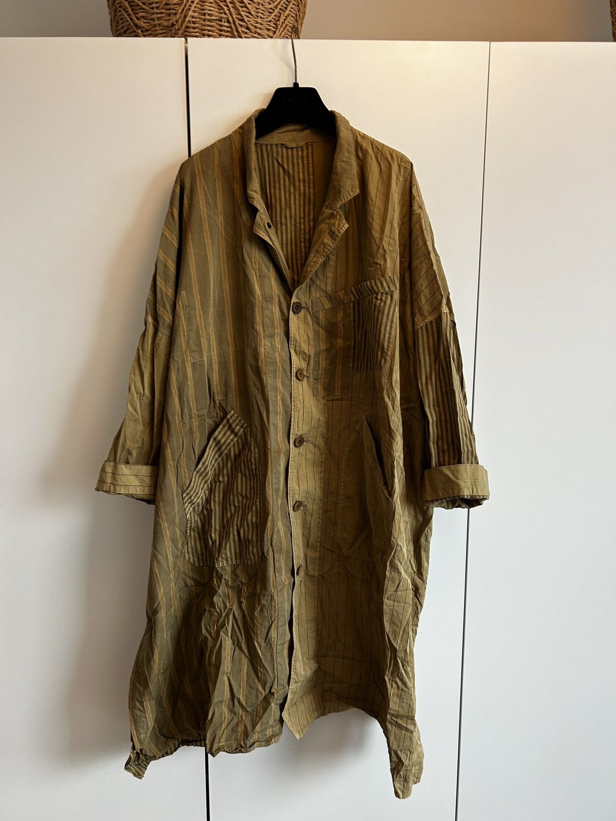 KLASICA natural dye summer long jacket