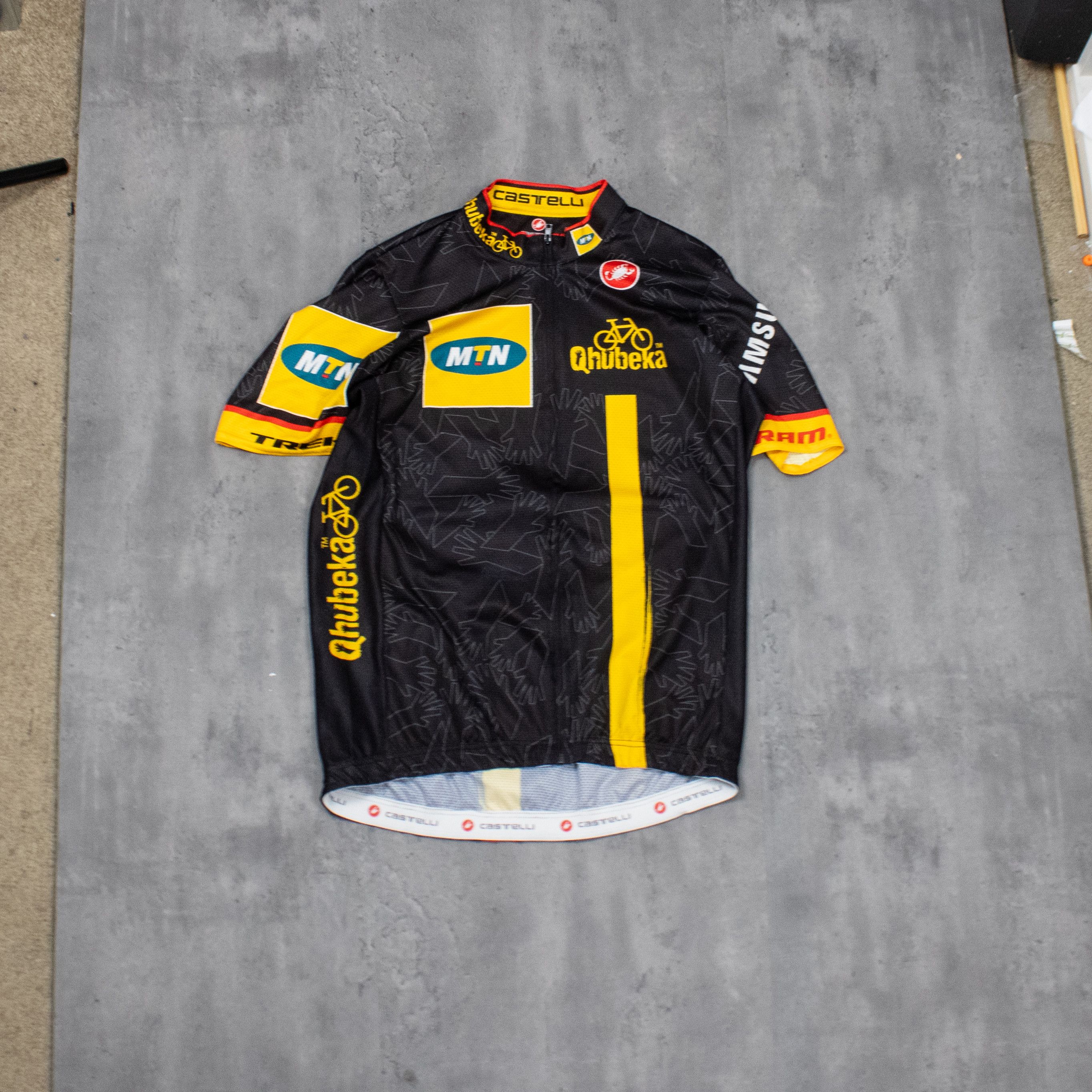 Japanese Brand Castile Samsung AOP All Over Print Cycling Jersey Size US S / EU 44-46 / 1 - 3 Thumbnail