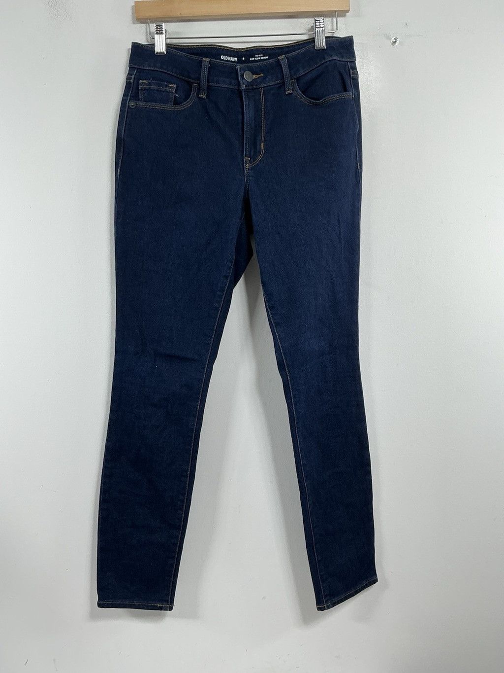 Old Navy Womans Old Navy Pop Icon Skinny Dark Blue Jeans Size 4 Size 27" / US 4 / IT 40 - 1 Thumbnail