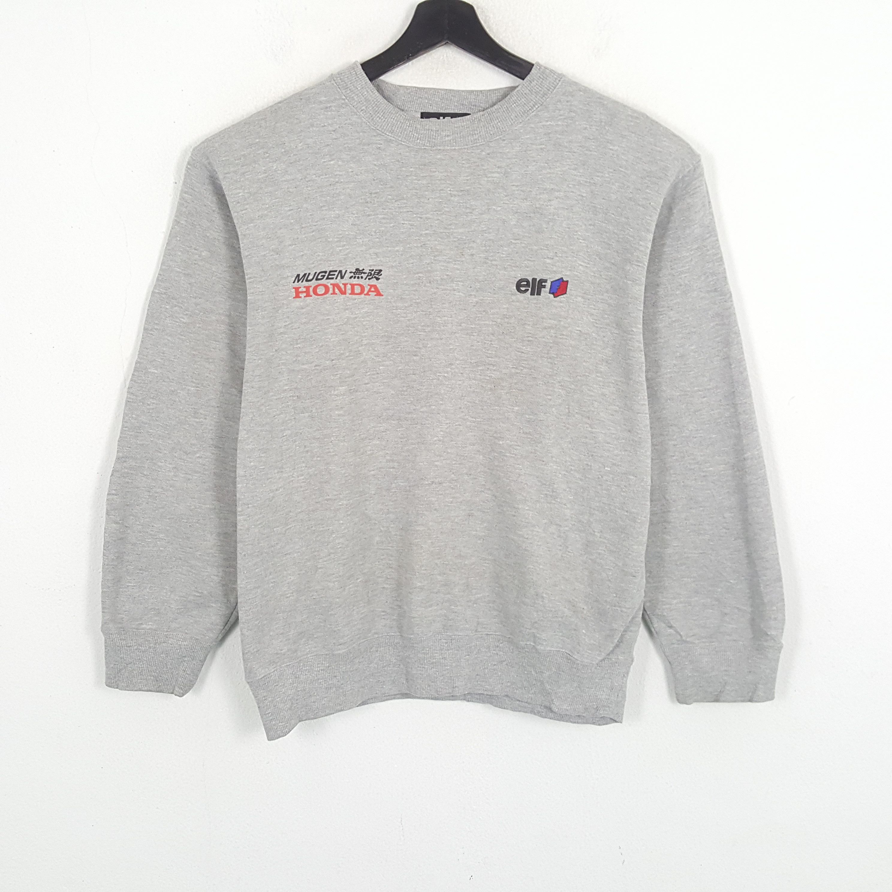 Vintage Elf x Mugen Honda Custom Art Sweatshirt Size US L / EU 52-54 / 3 - 3 Thumbnail