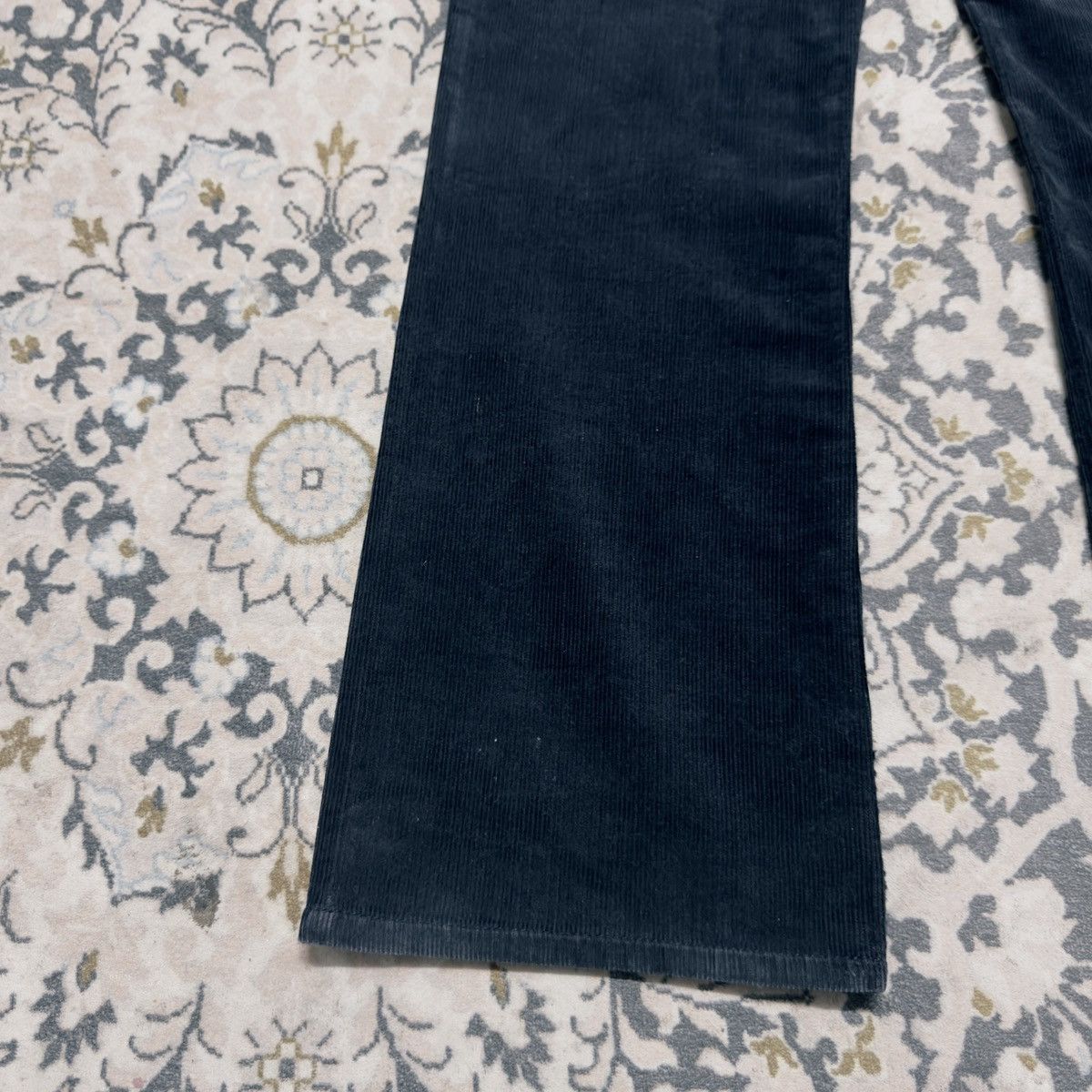 Levi's Vintage 90s Levis 517 Navy Corduroy Flare Jeans Size US 29 - 12 Thumbnail
