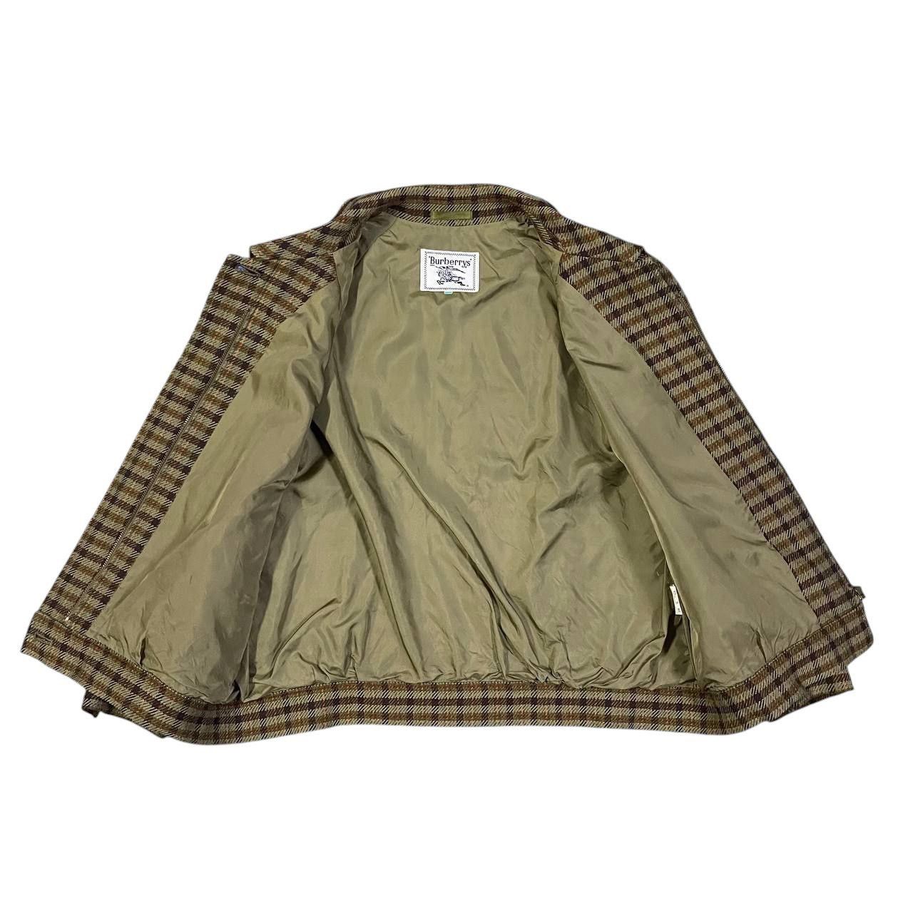 Burberry Vintage Burberry Checked Wool Jacket Size M / US 6-8 / IT 42-44 - 7 Thumbnail