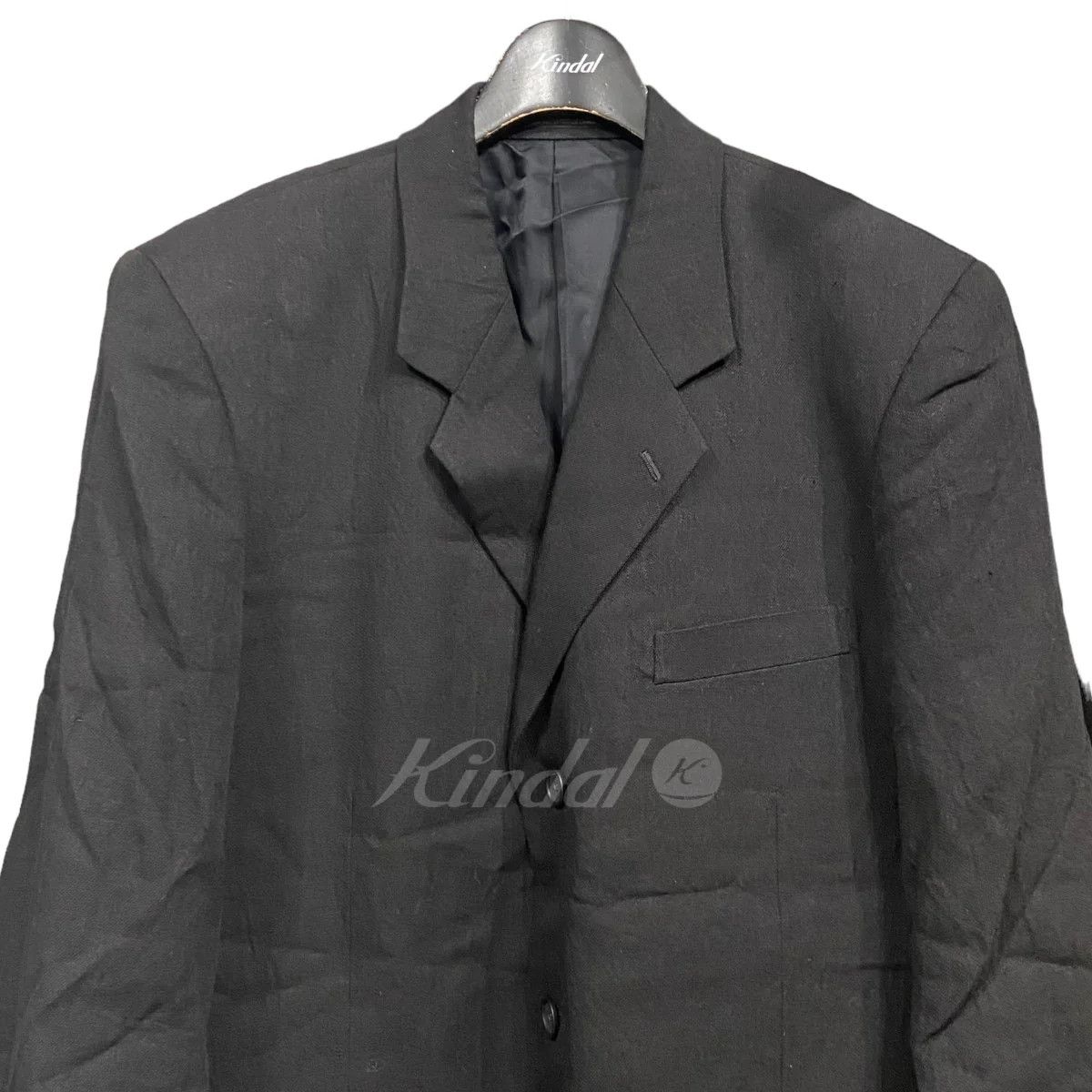 image of Yohji Yamamoto Homme Costume D’Homme Jkt in Black, Men's (Size Medium)