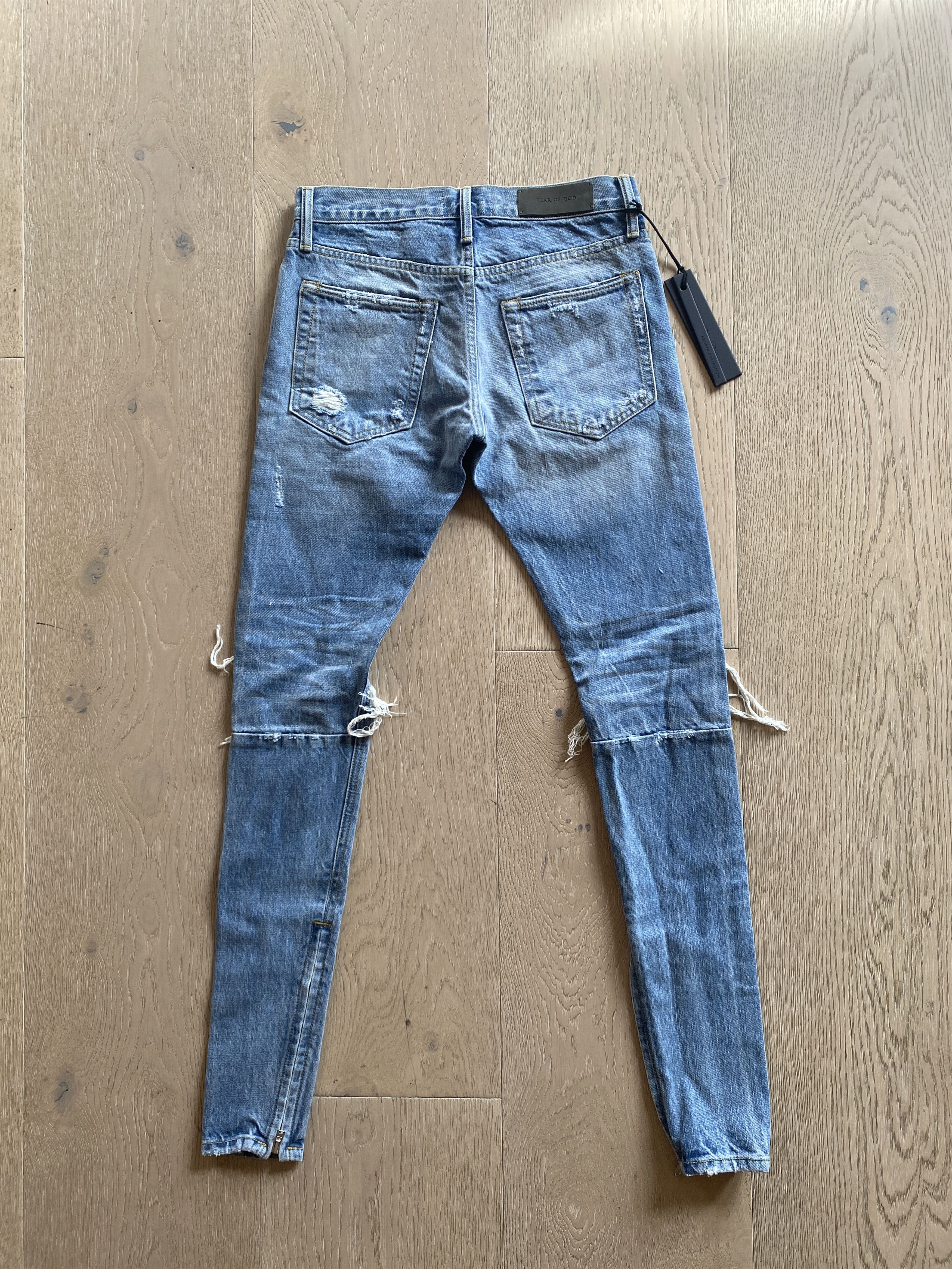 Fear of God NWT Fear of God Second Batch Vintage Denim Jeans fourth Size US 28 / EU 44 - 2 Thumbnail