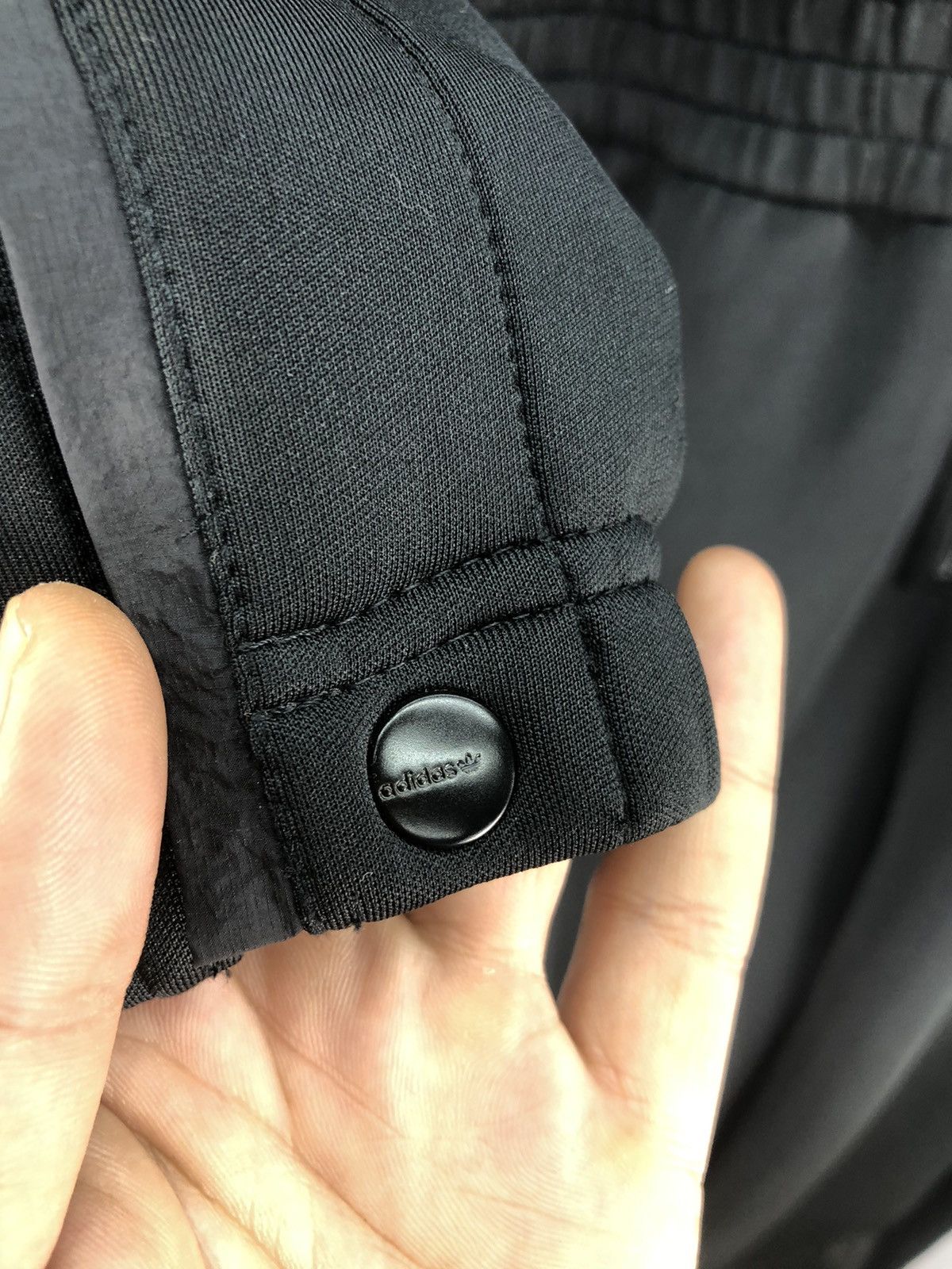 Adidas Adidas All Black Overalls Jumpsuit Size US 29 - 6 Thumbnail