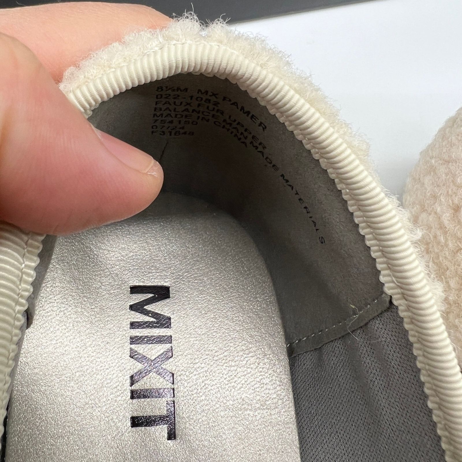 Other MIXIT Pamer Women Casual Flat Closed Toe Cream Size 8.5M Size US 8.5 / IT 38.5 - 4 Thumbnail