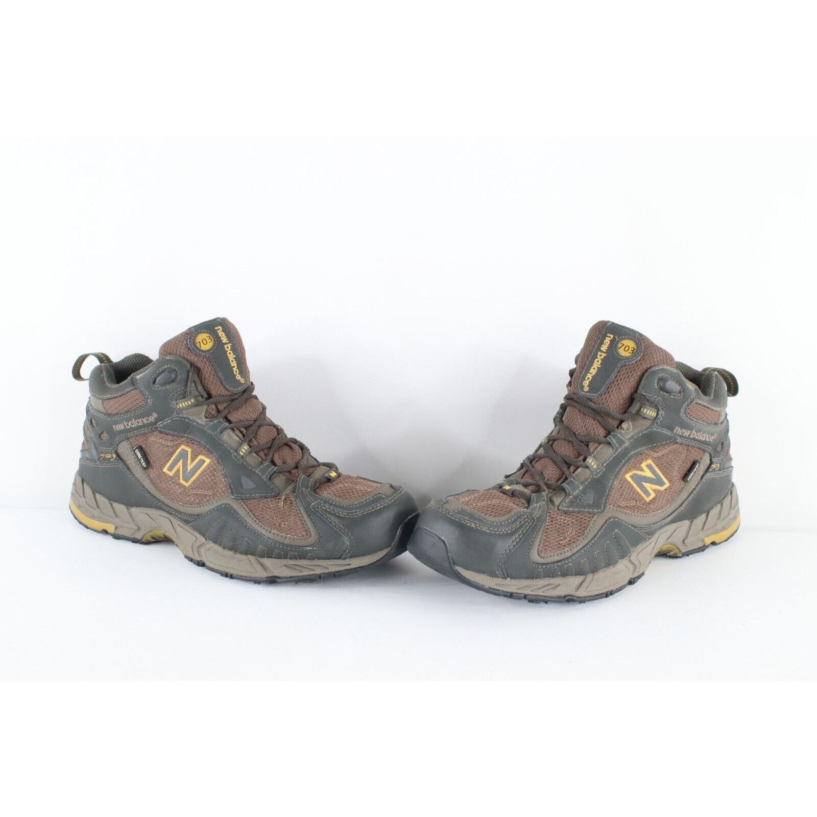 image of New Balance 703 Distressed Goretex Waterproof Shoes in Brown, Men's (Size 11)