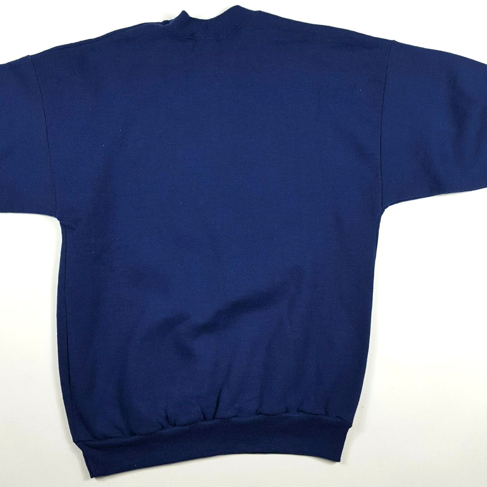 Vintage VINTAGE Sun Sets Annie Doll Sunflower Gardener Navy Blue Crew Neck Sweatshirt L USA Made 50/50 Cotton Blend Size L Mens Size US L / EU 52-54 / 3 - 5 Thumbnail