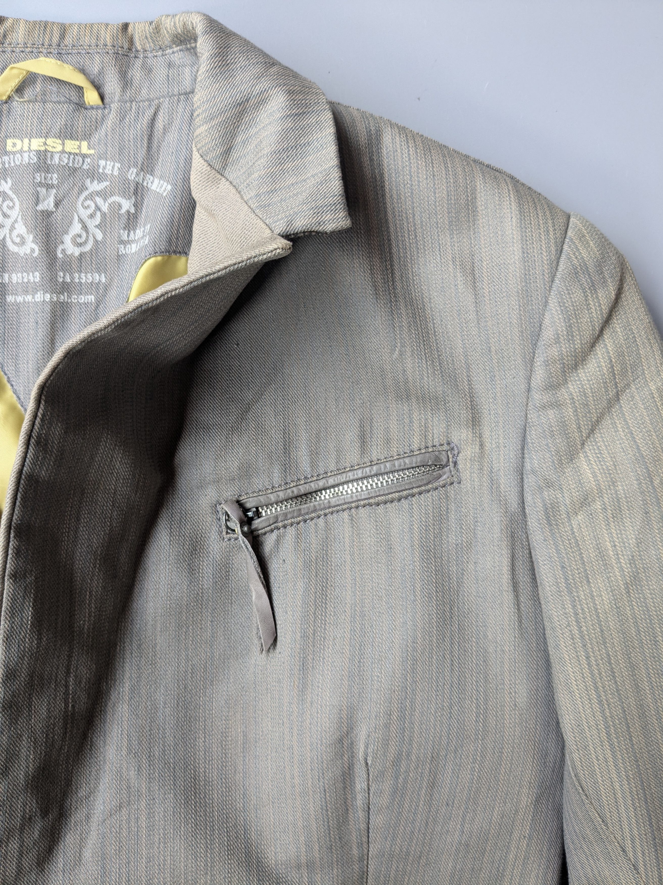 Diesel Y2K Diesel Avant Garde blazer Size US M / EU 48-50 / 2 - 3 Thumbnail