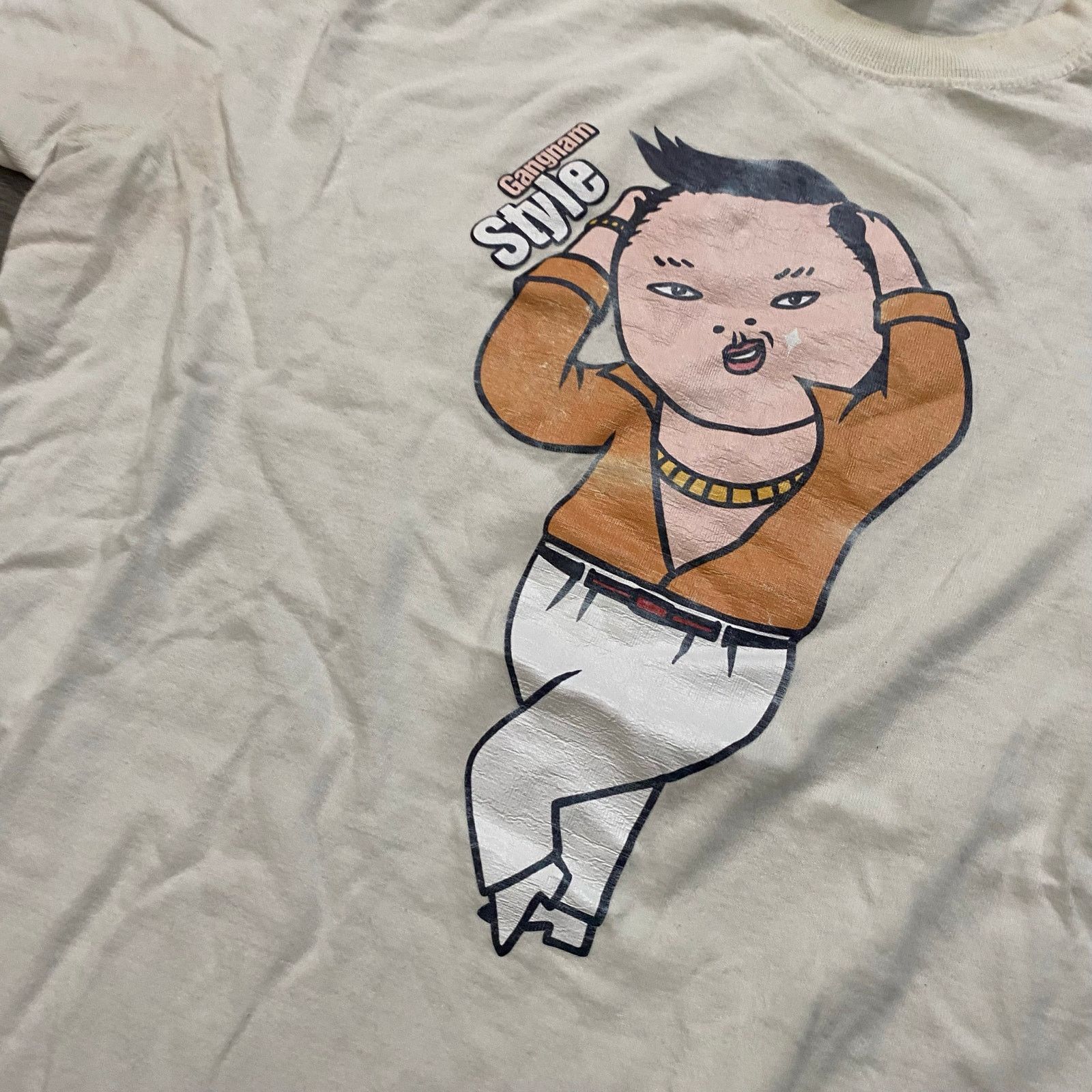 Vintage GANGNAM STYLE PSY T-SHIRT ARRIVE GUIDE LARGE Size US L / EU 52-54 / 3 - 1 Thumbnail