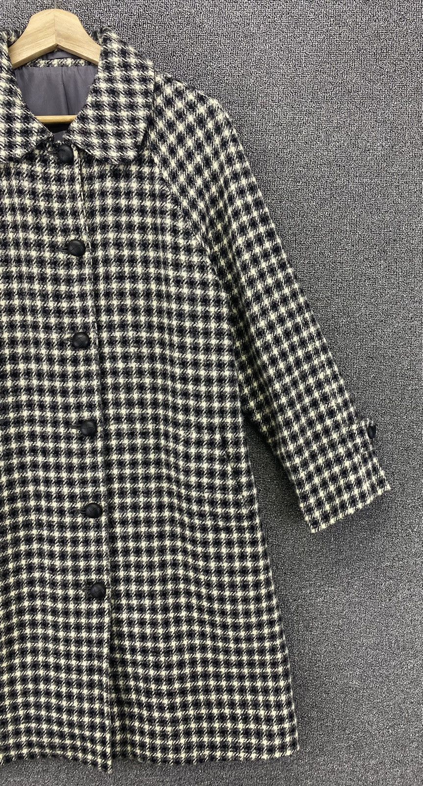 Margaret Howell Vintage Margaret Howell x Harris Tweed Long Coat Wool Jacket Size M / US 6-8 / IT 42-44 - 4 Thumbnail