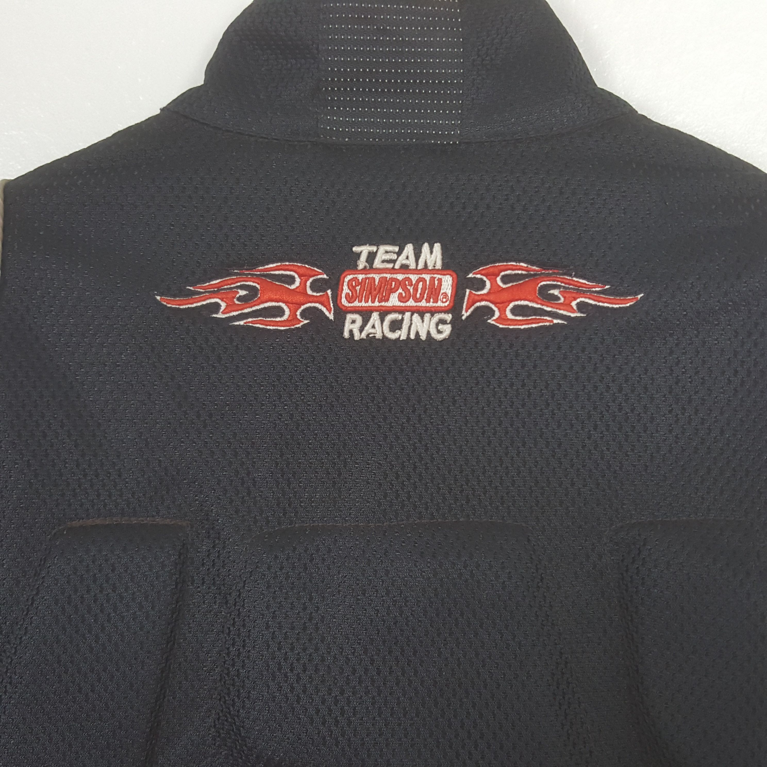 The Simpsons Vintage Simpson Racing Bikers Jacket C323N8 Size US S / EU 44-46 / 1 - 5 Thumbnail