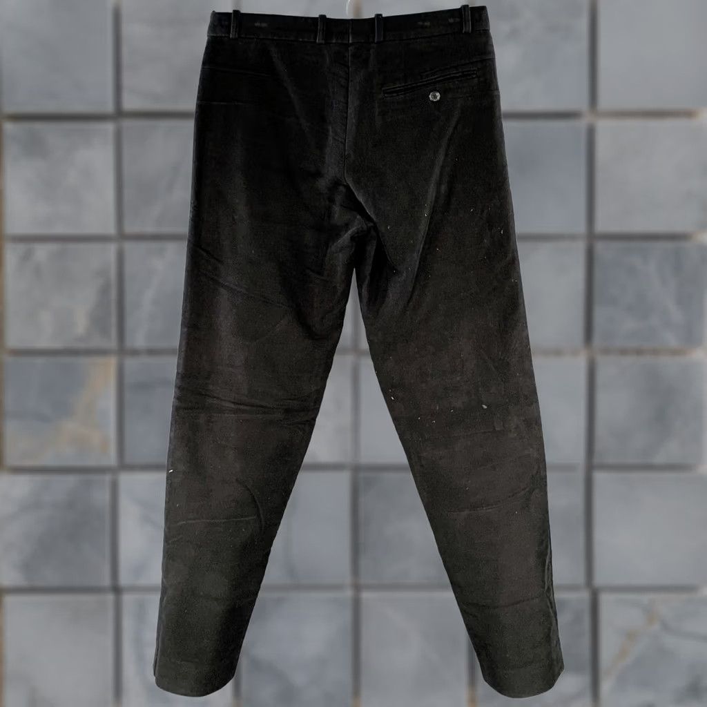 Vintage DIRK SCHONBERGER Pants Black Cotton Zip Pockets Tapered Casual 30 Mens Adult Inseam 29 Belgium Size US 30 / EU 46 - 1 Thumbnail