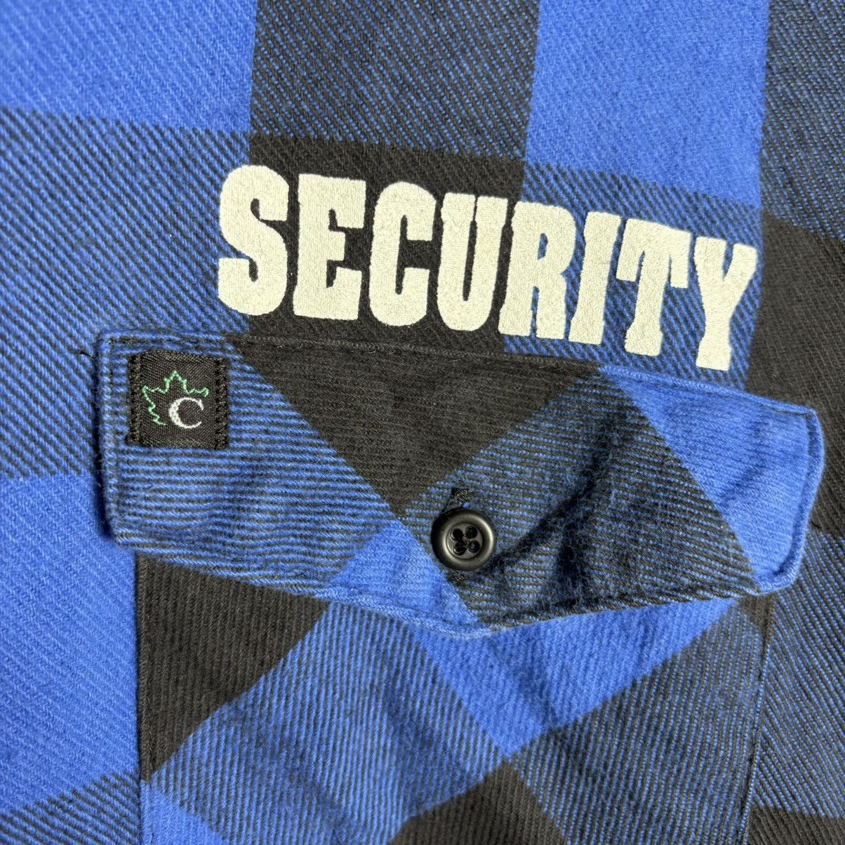 Flannel × Vintage Vintage Conet Security Canada Flannel Shirt Size US XL / EU 56 / 4 - 4 Thumbnail