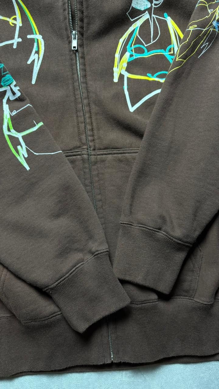 Futura Vintage Futura Laboratories Zip Up Hoodie Size US L / EU 52-54 / 3 - 8 Thumbnail
