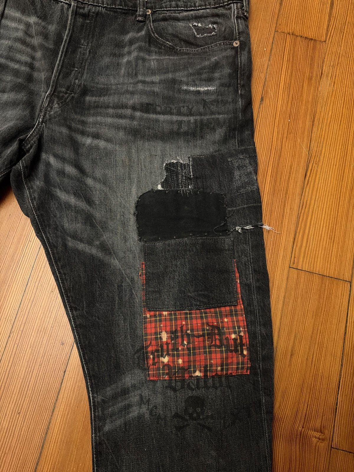Polo Ralph Lauren *rare* Polo Ralph Lauren patchwork varick denim jeans Size US 40 / EU 56 - 5 Thumbnail