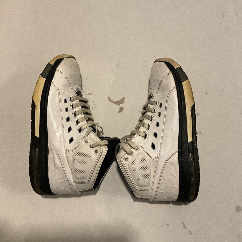 Jordan Brand NIKE OL' SCHOOL AIR JORDAN WHITE BLACK MENS SIZE 11.5 Shoe Size US 11.5 / EU 44-45 - 4 Thumbnail