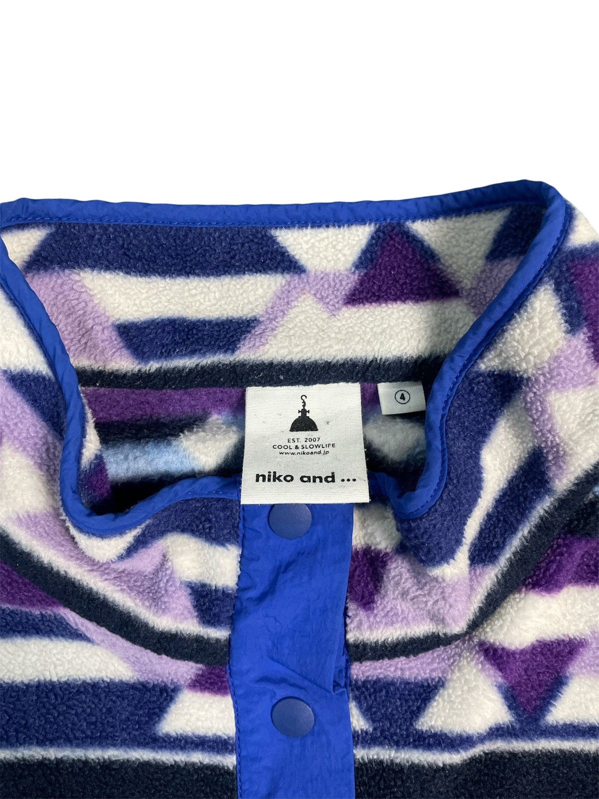 Japanese Brand Japanese Brand Niko and … Retro Fleece Sherpa Jacket Size US M / EU 48-50 / 2 - 7 Thumbnail