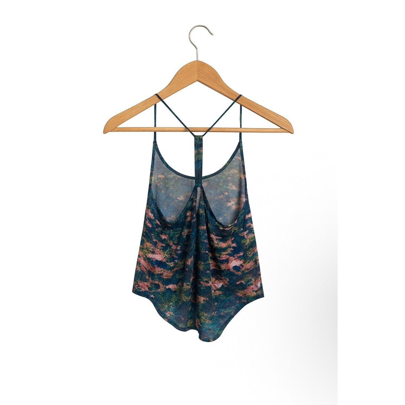 H&M H&M Women’s Racerback Tank Top Size 2 – Abstract Galaxy Prin Size XS / US 0-2 / IT 36-38 - 3 Thumbnail