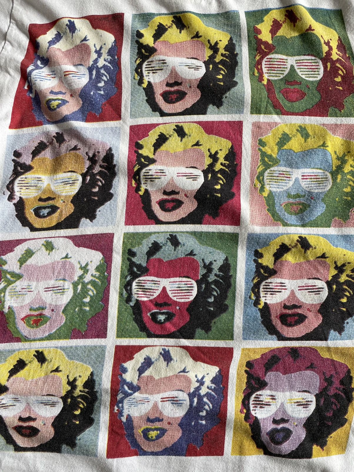 Vintage Vintage Marilyn Monroe Pop Art T-Shirt Music Tee RARE Size US S / EU 44-46 / 1 - 3 Thumbnail