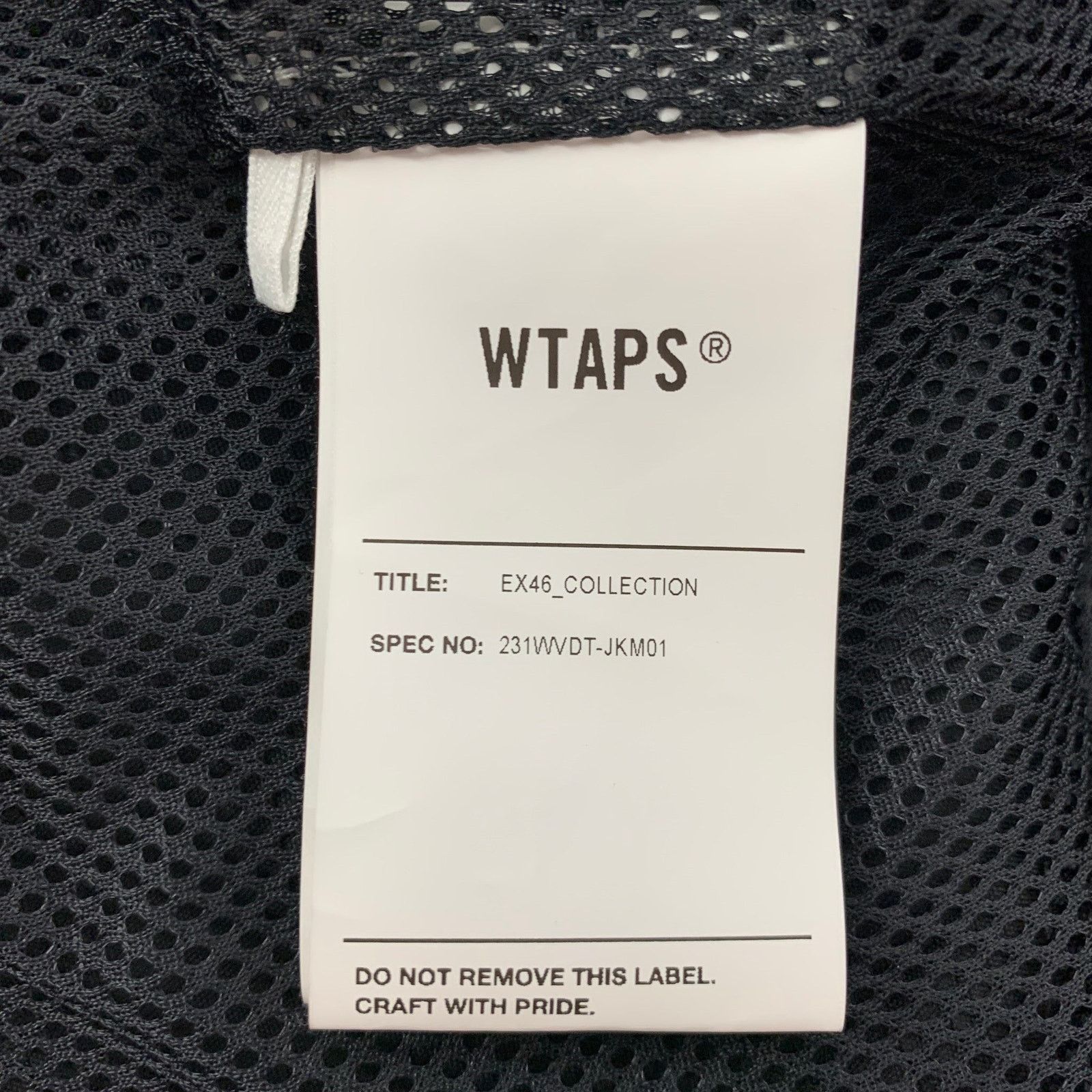 Wtaps WTAPS Size M Black Polyester Cotton Zip Jacket Size US M / EU 48-50 / 2 - 4 Thumbnail