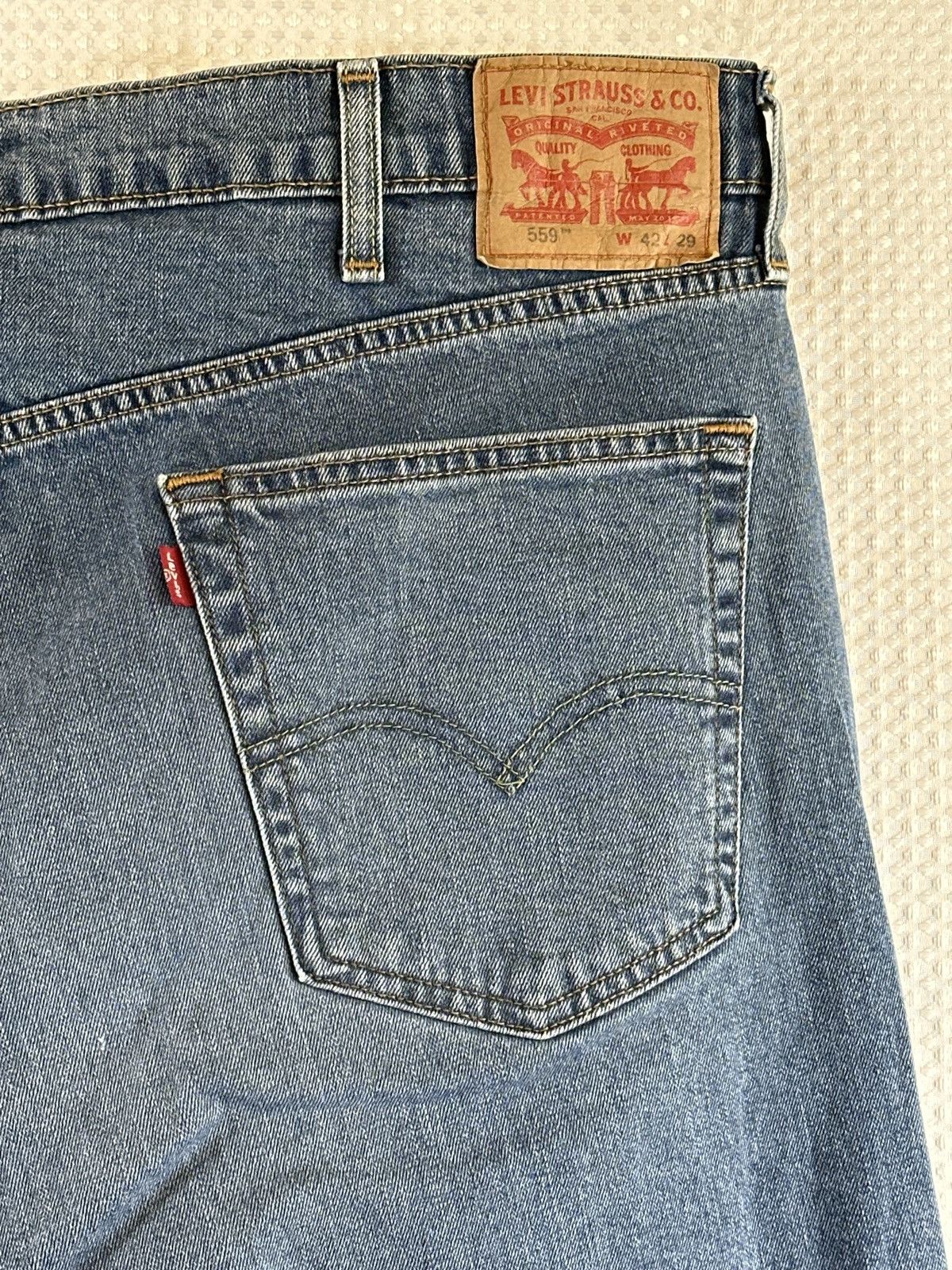Levi's Levi’s 559™ Relaxed-Fit Straight-Leg Jeans Size US 42 / EU 58 - 7 Thumbnail