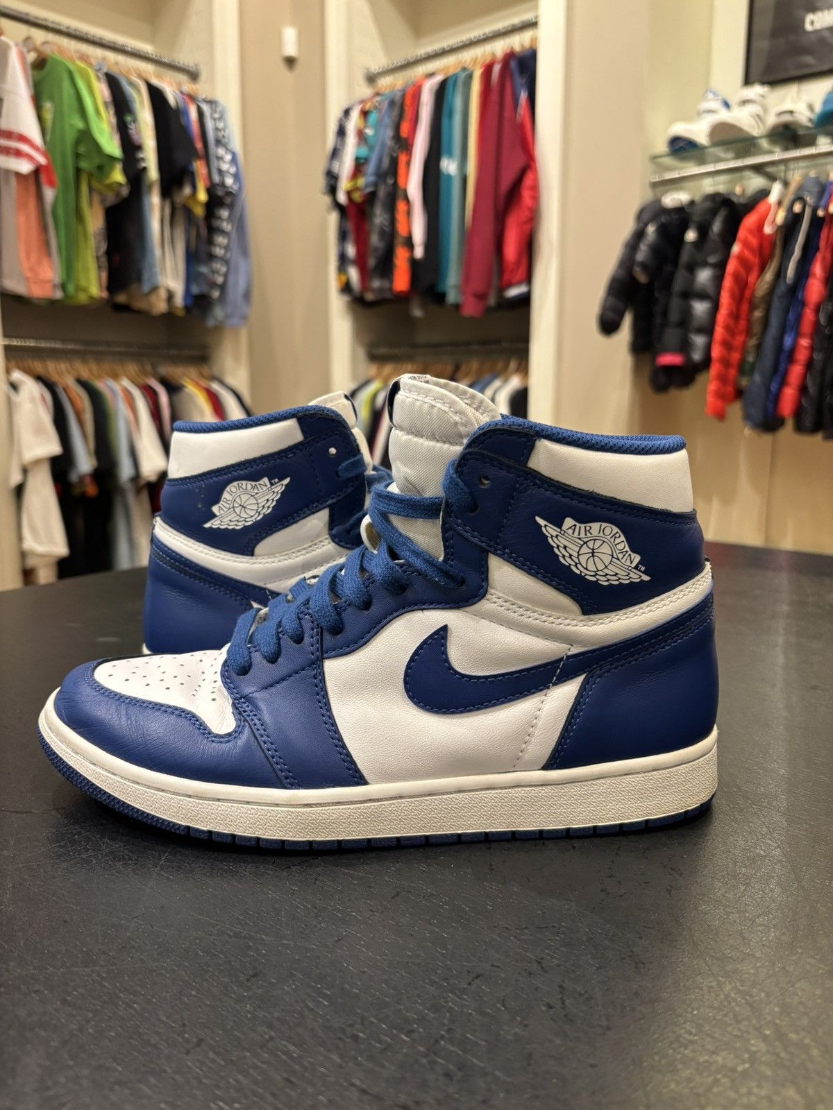 Jordan Brand Jordan 1 Retro Storm Blue Size US 8.5 / EU 41-42 - 2 Thumbnail