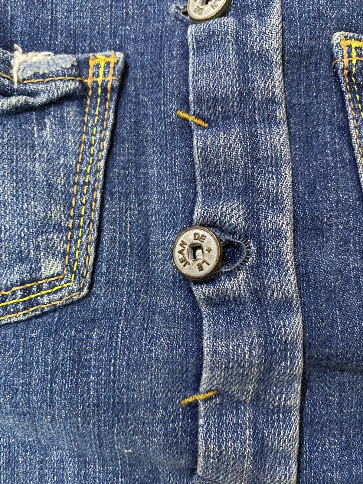 Marithe + Francois Girbaud 90s Le Jean De Marithe Francois Girbaud Denim Jacket Size S / US 4 / IT 40 - 6 Thumbnail