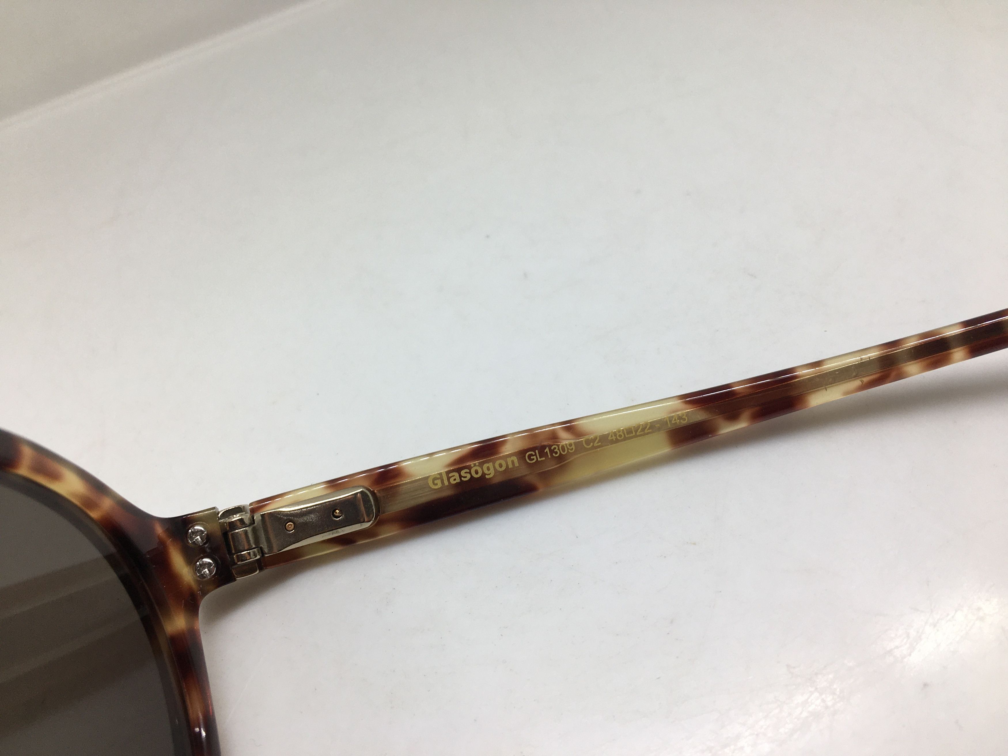Other Glasogon ARTSTOCRST Tortoise Round Sunglasses Frame Size ONE SIZE - 5 Thumbnail