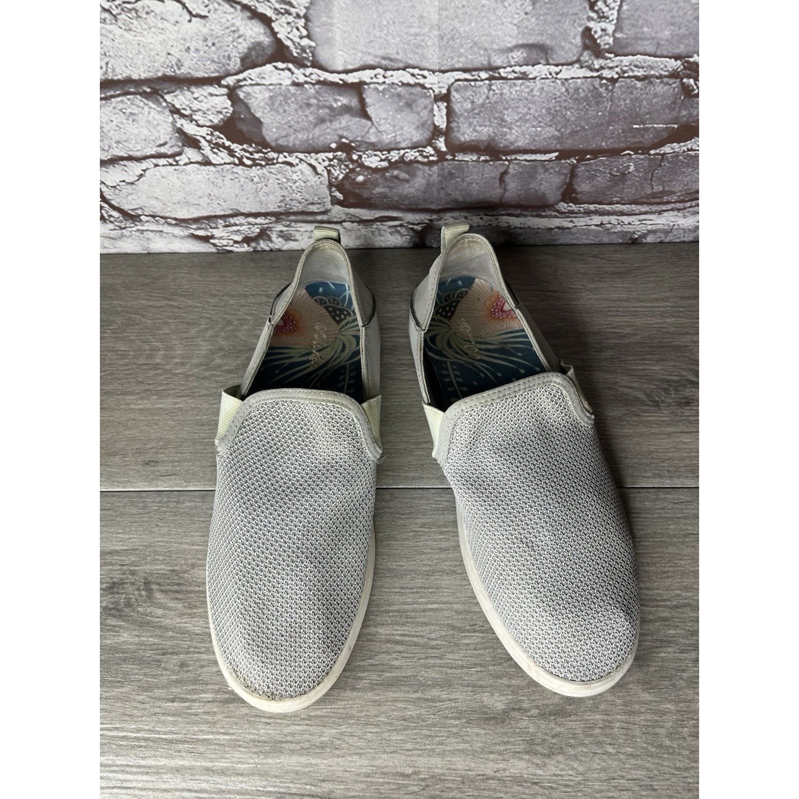 Olukai Olukai Hale’iwa Blue Tapa Silt Drop Heel Athletic Sneakers W Size US 8 / IT 38 - 12 Thumbnail